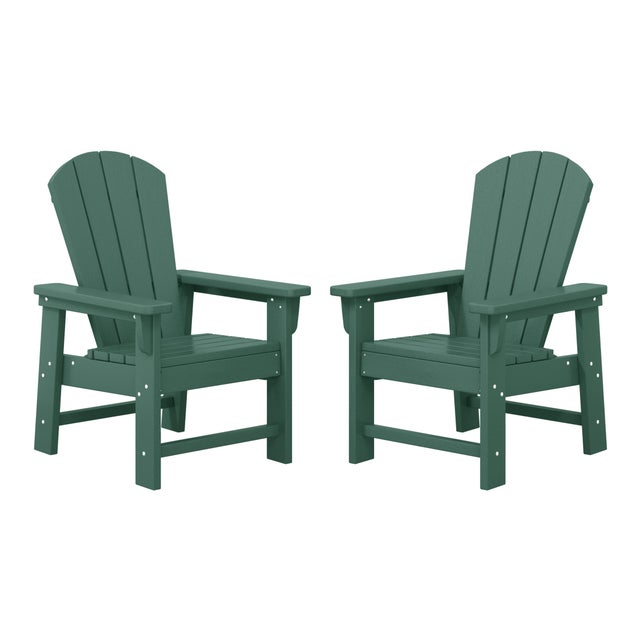 Westin Furniture Laguna Kids Outdoor Adirondack Chair (Set of 2)