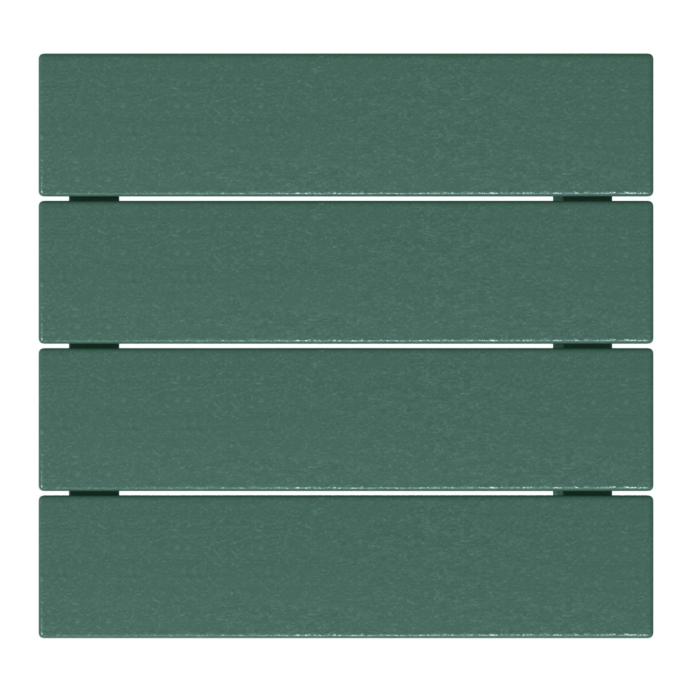 Westin Furniture Laguna Outdoor Adirondack Chair and Side Table Set, Dark Green, large