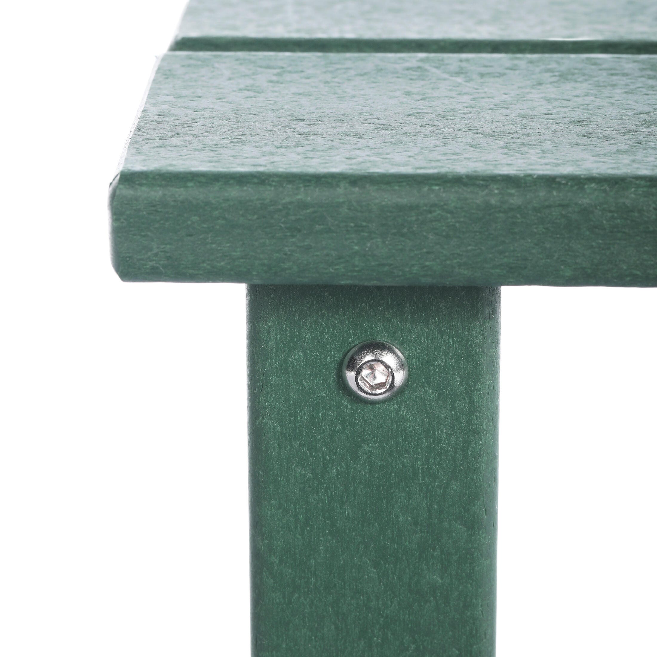 Westin Furniture Laguna Outdoor Adirondack Chair and Side Table Set, Dark Green, large