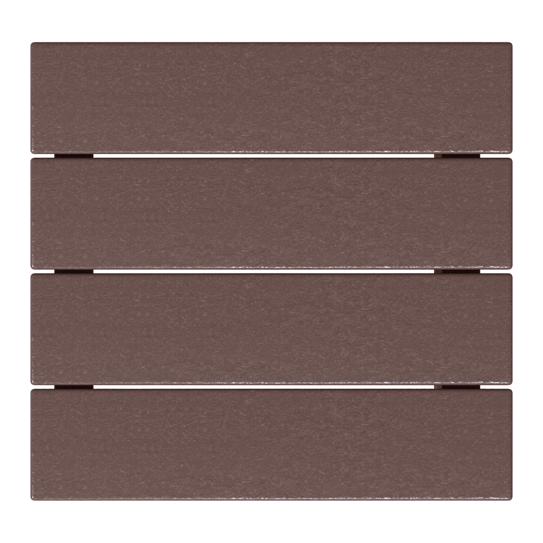 Westin Furniture Laguna Outdoor Adirondack 2 Chairs and Side Table Set, Dark Brown, large