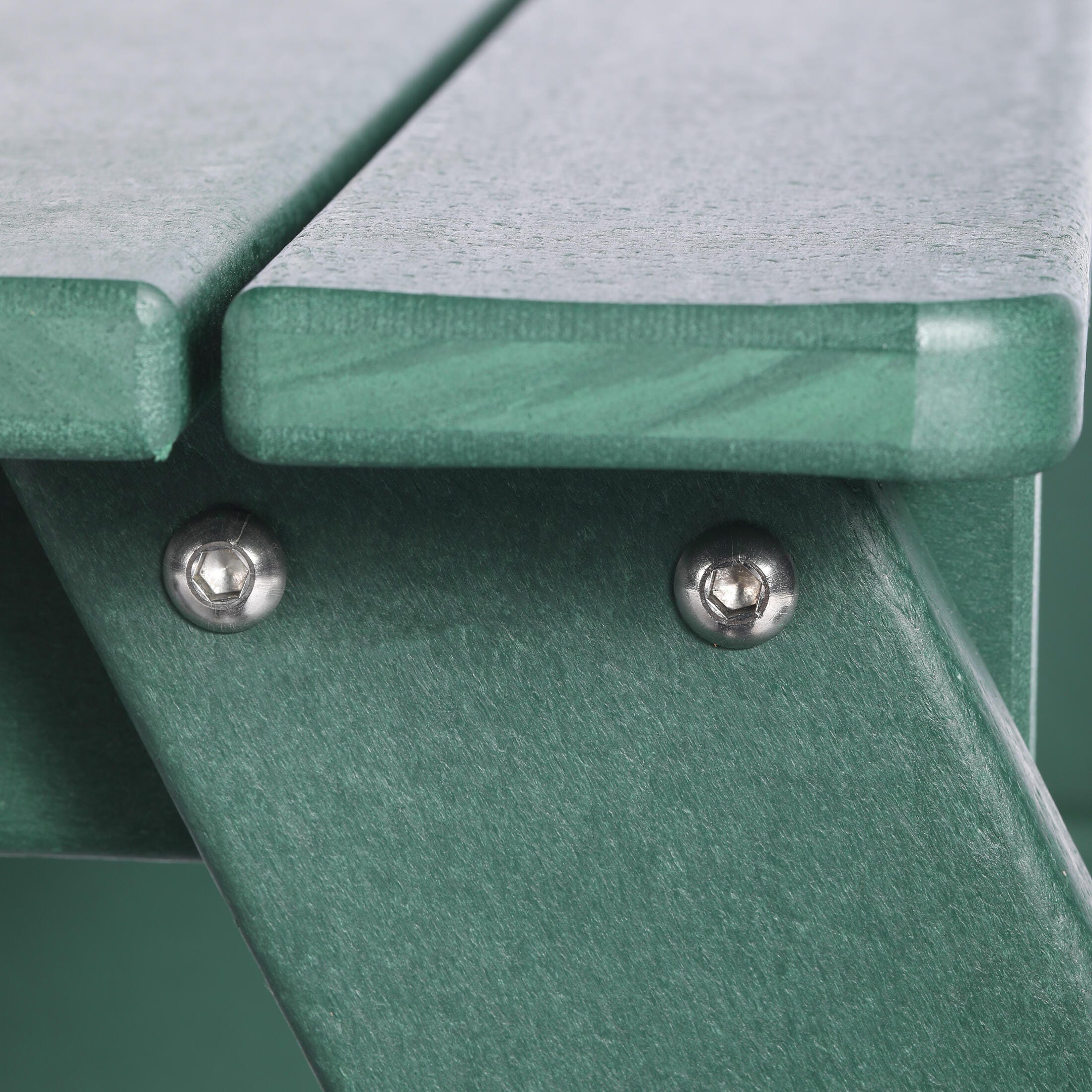 Westin Furniture Laguna Outdoor Picnic Table, Dark Green, large