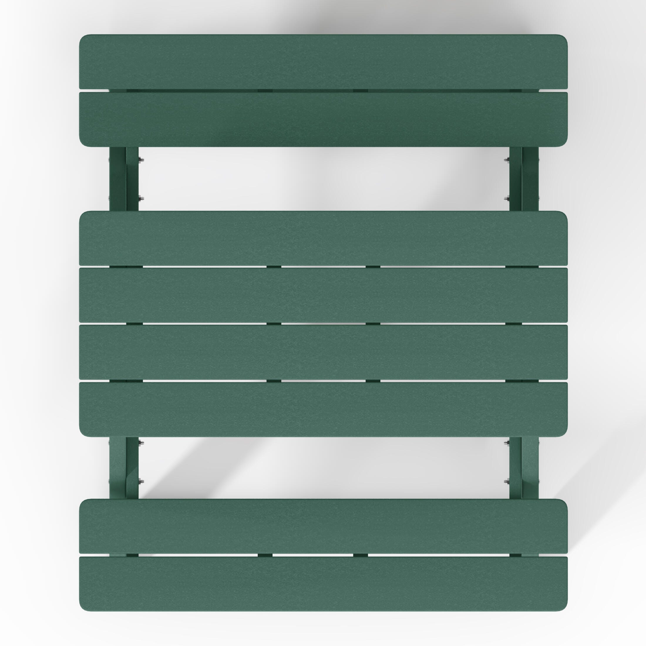 Westin Furniture Laguna Outdoor Picnic Table, Dark Green, large