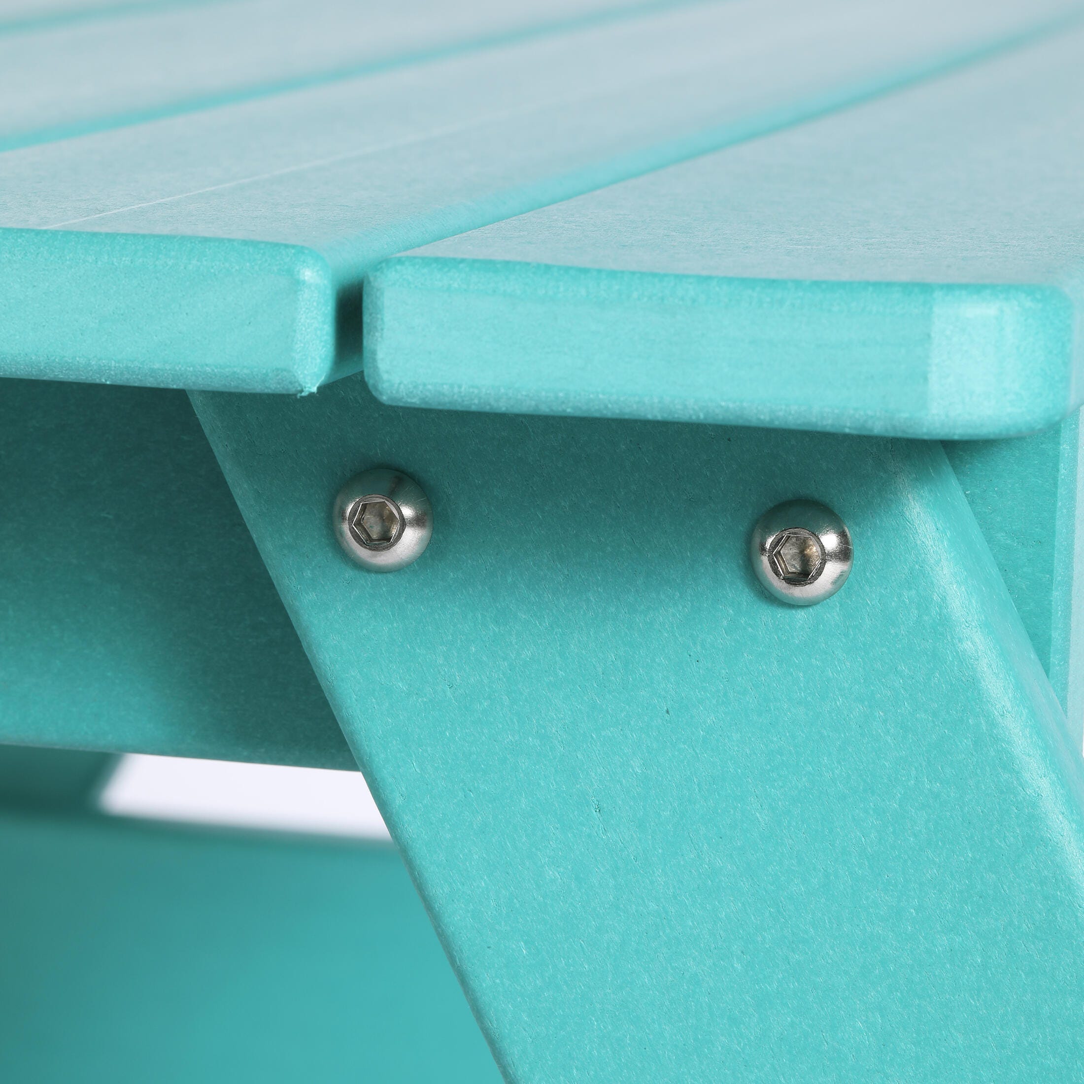 Westin Furniture Laguna Outdoor Picnic Table, Turquoise, large