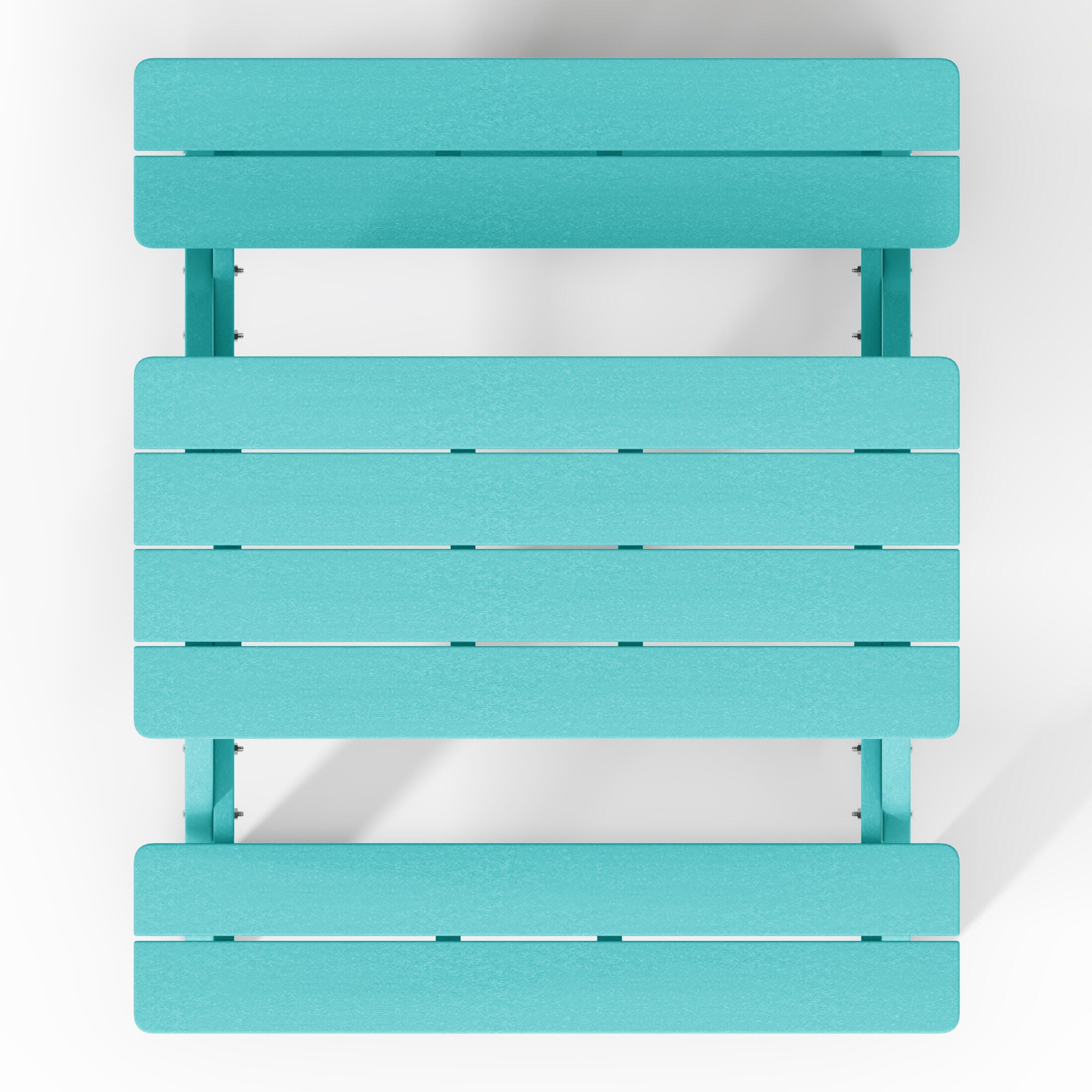 Westin Furniture Laguna Outdoor Picnic Table, Turquoise, large