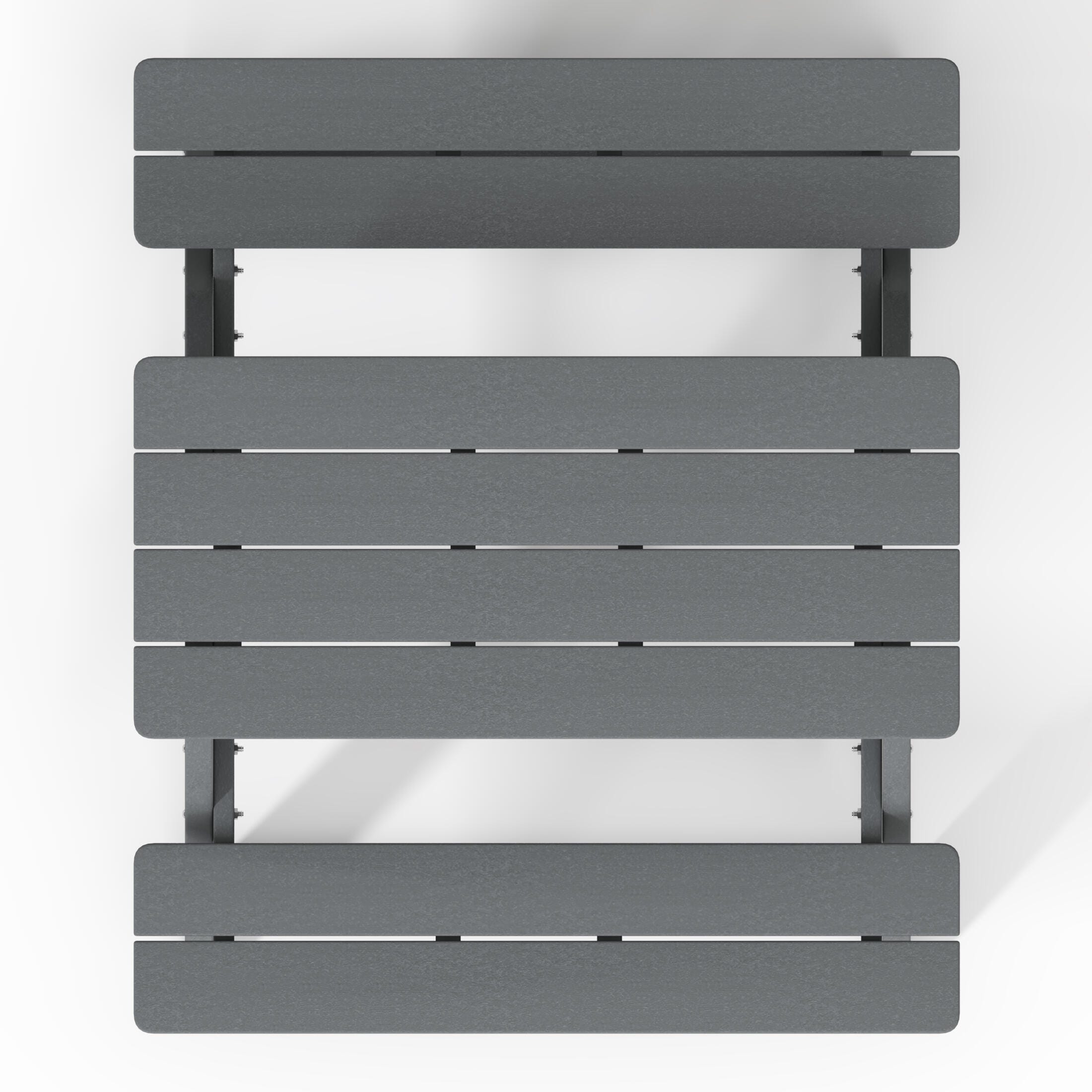 Westin Furniture Laguna Outdoor Picnic Table, Gray, large