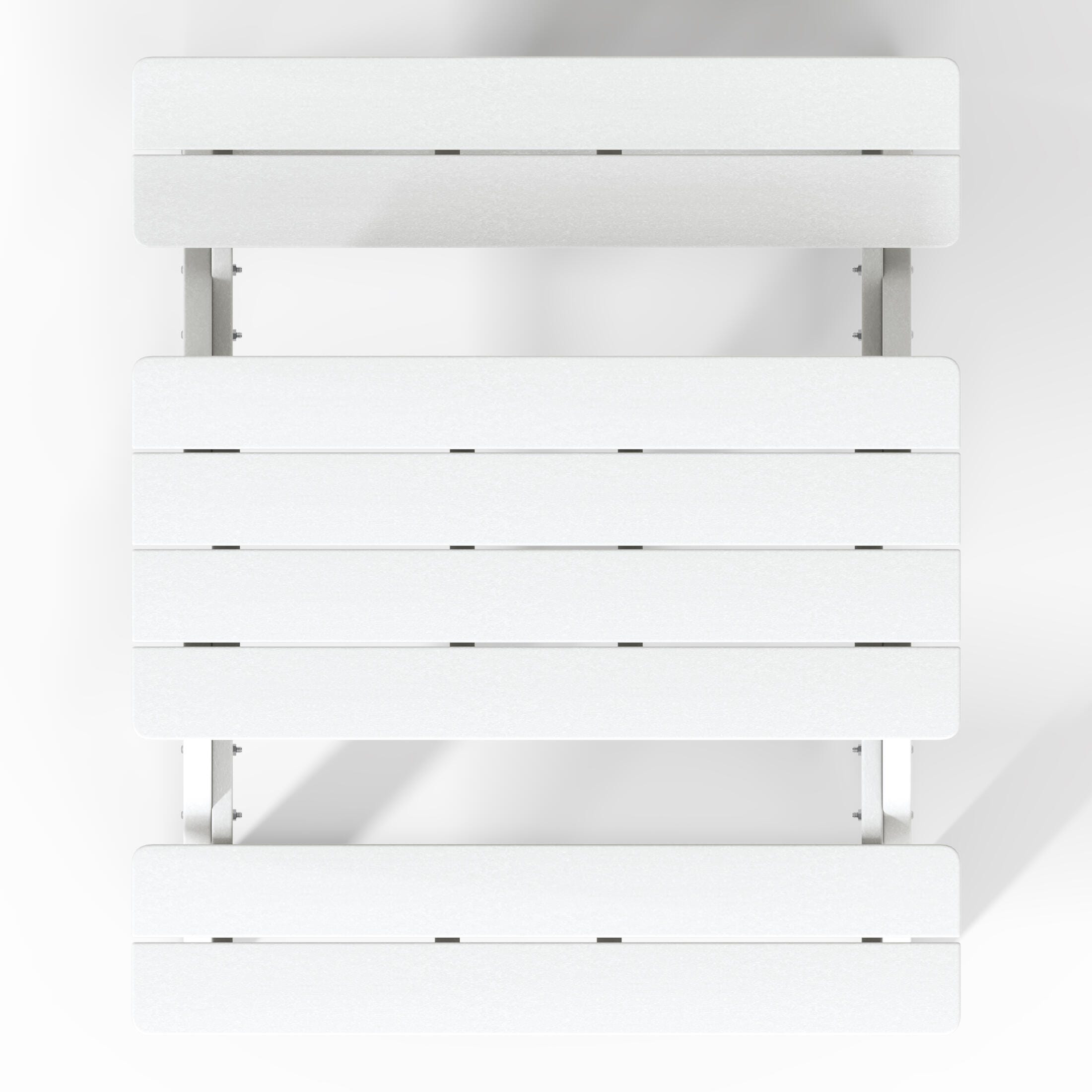 Westin Furniture Laguna Outdoor Picnic Table, White, large