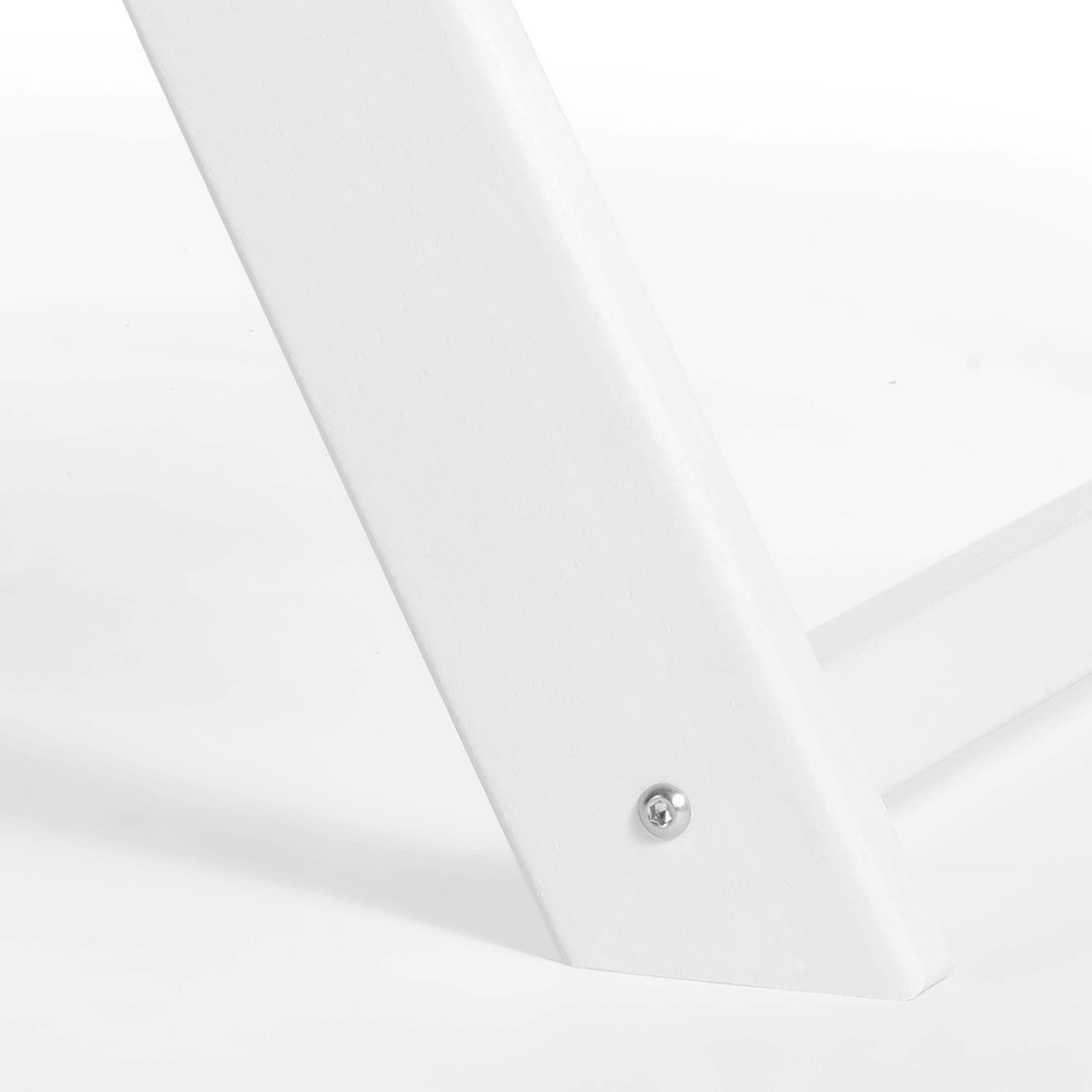 Westin Furniture Laguna Outdoor Picnic Table, White, large