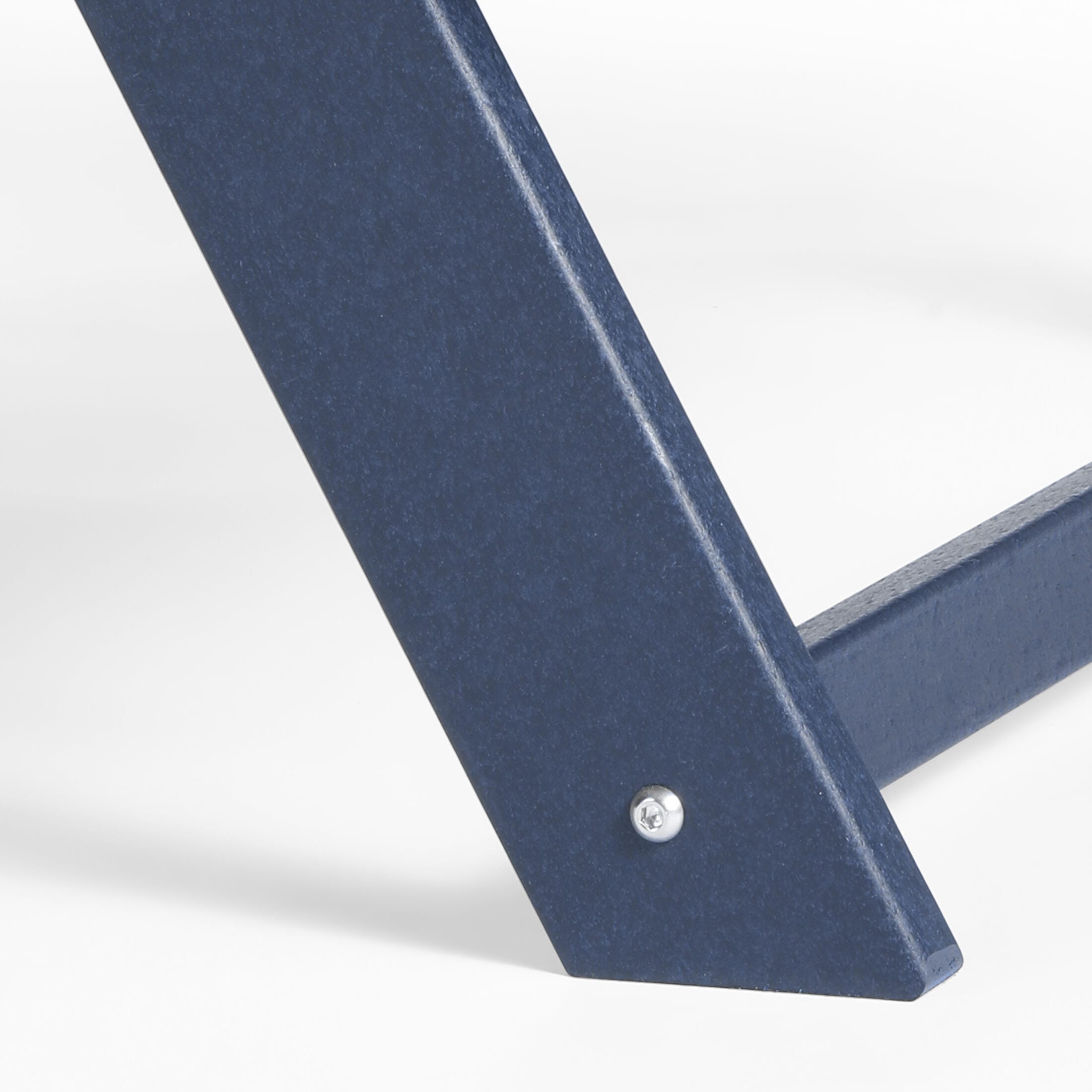 Westin Furniture Laguna Outdoor Picnic Table, Navy Blue, large