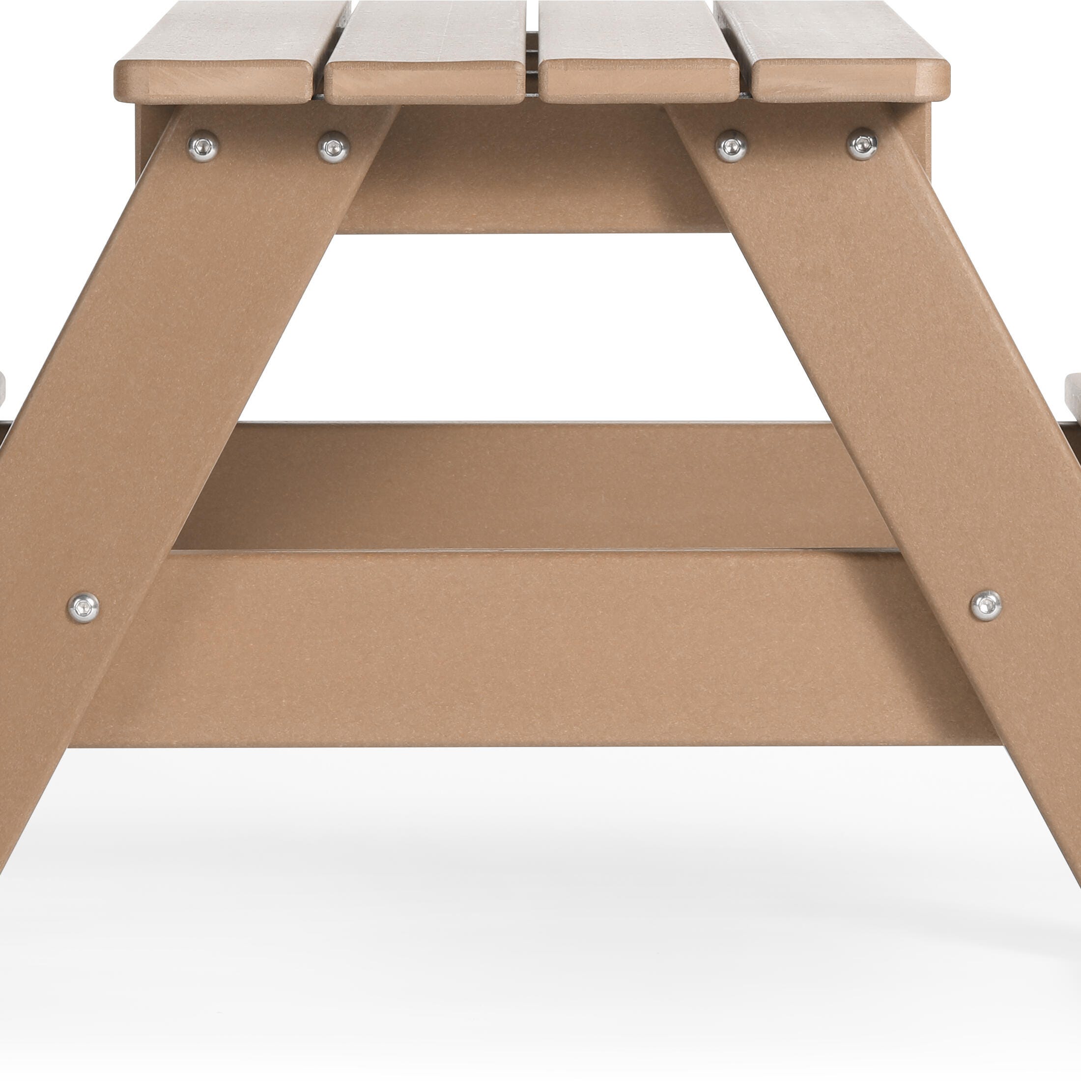Westin Furniture Laguna Outdoor Picnic Table, Teak, large