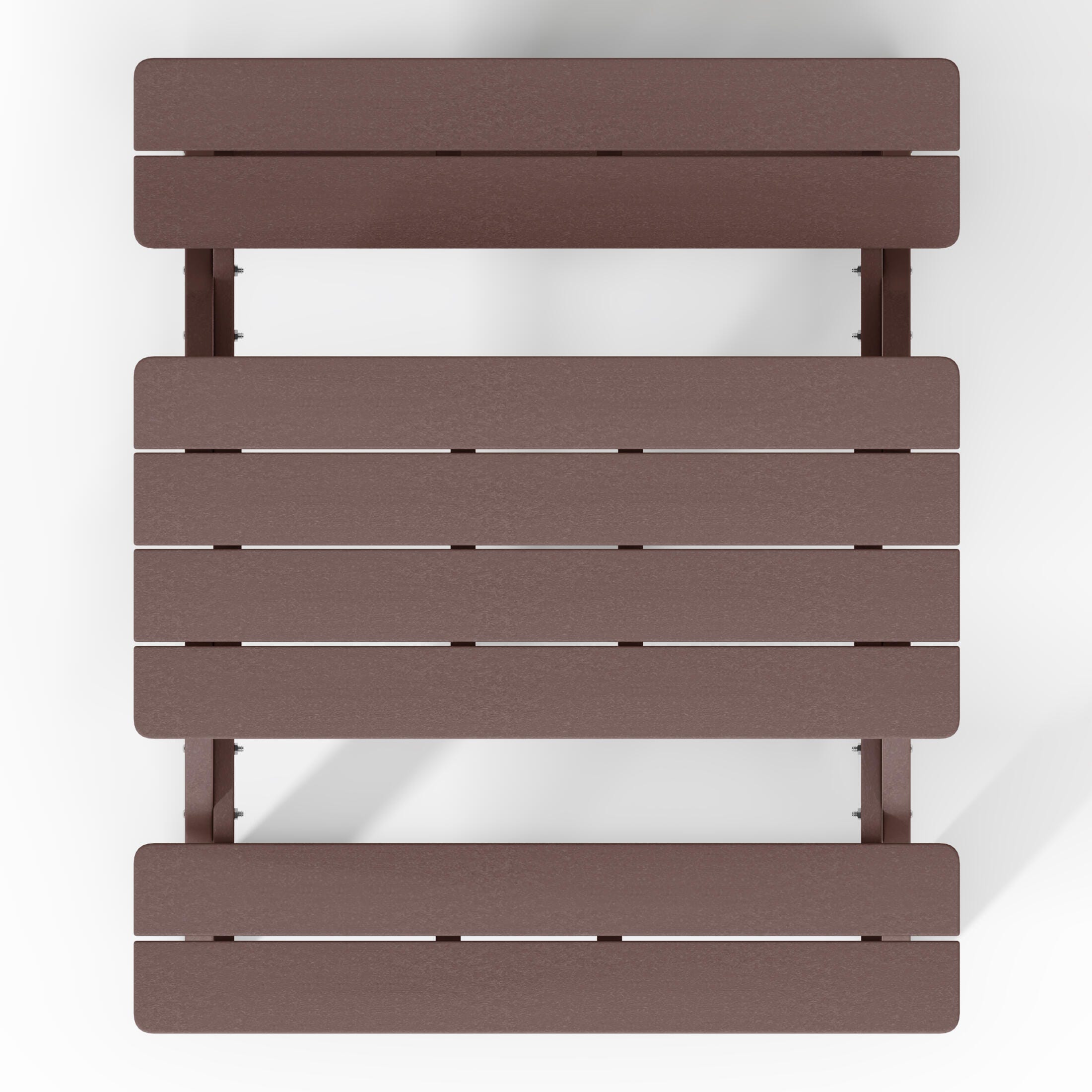 Westin Furniture Laguna Outdoor Picnic Table, Dark Brown, large
