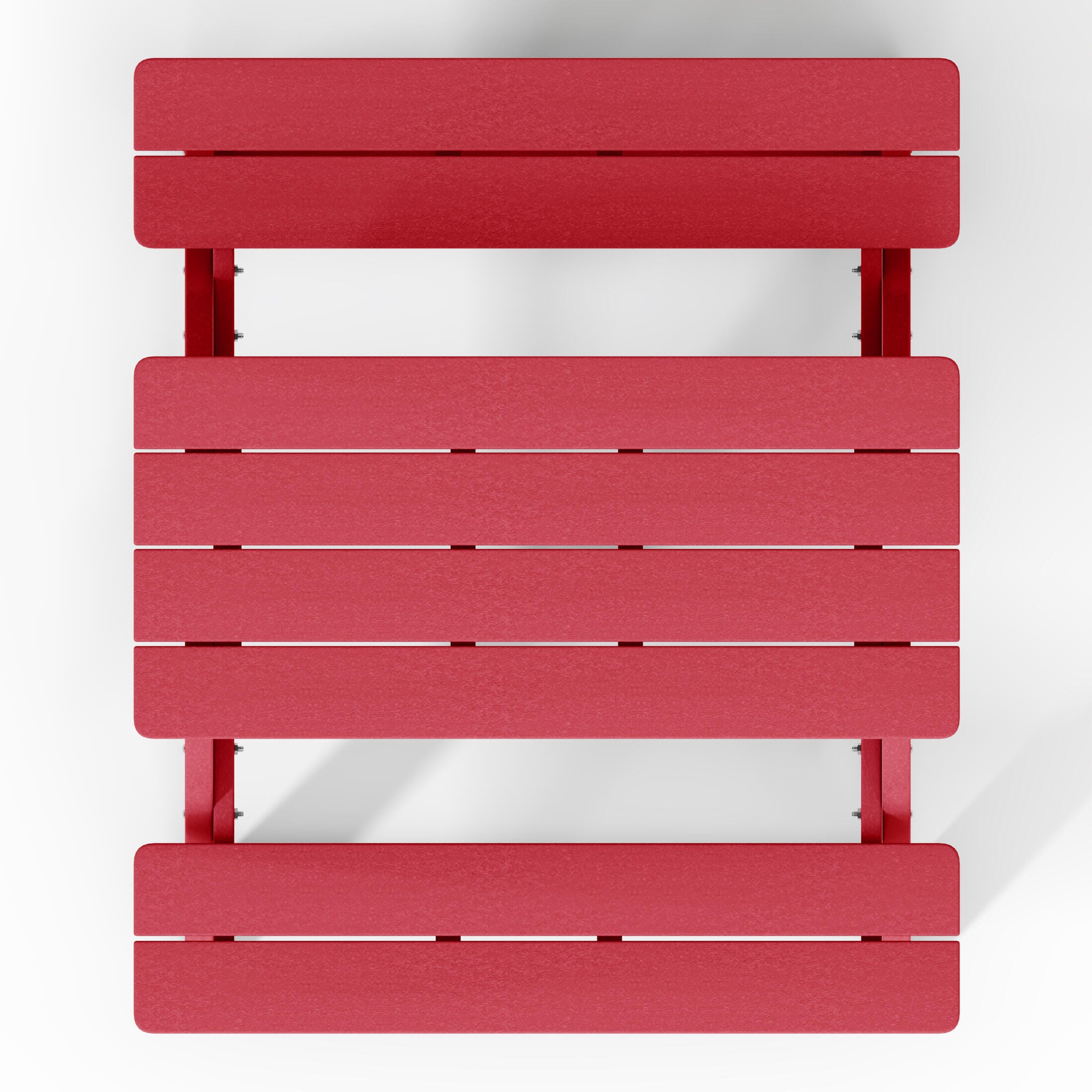Westin Furniture Laguna Outdoor Picnic Table, Red, large