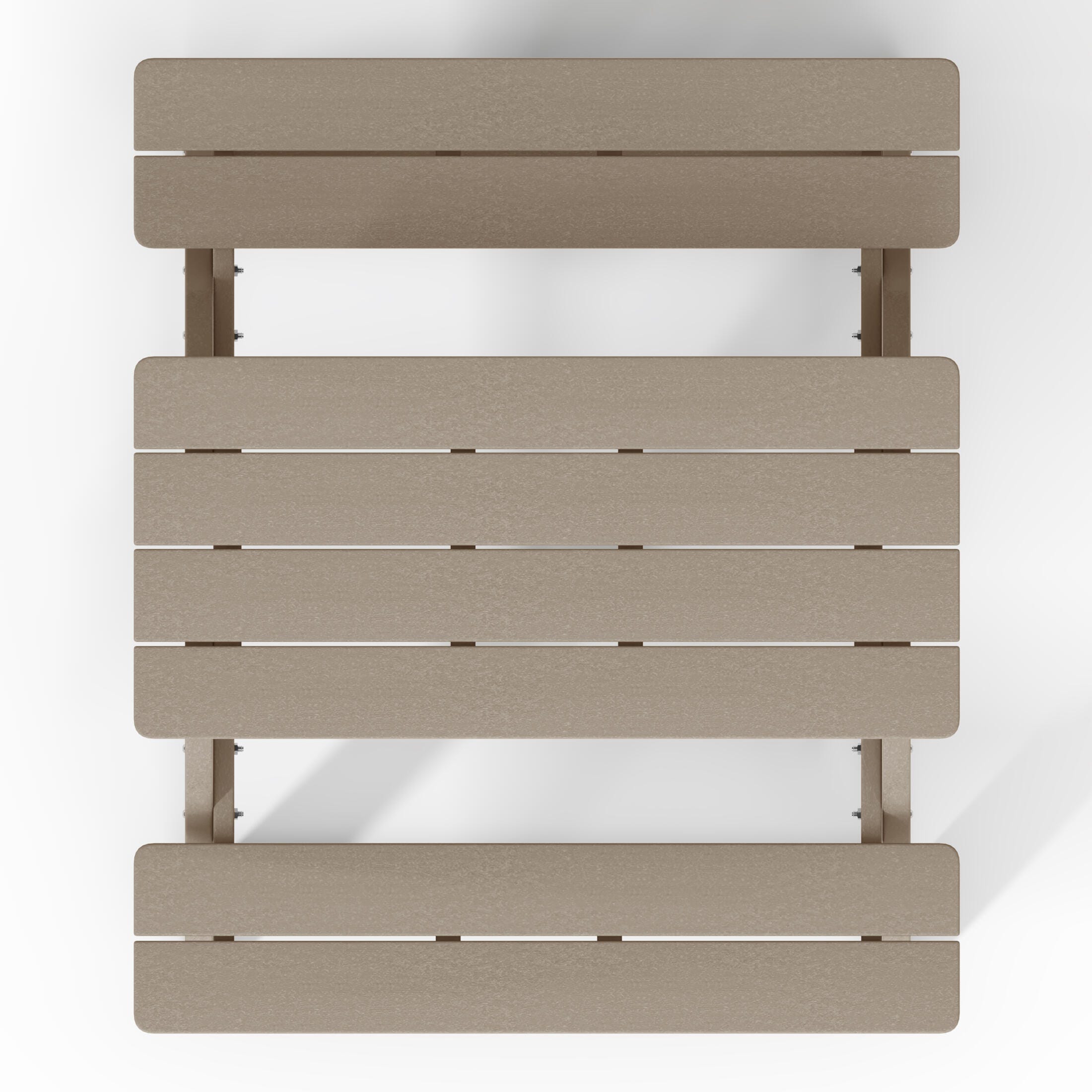 Westin Furniture Laguna Outdoor Picnic Table, Weathered Wood, large