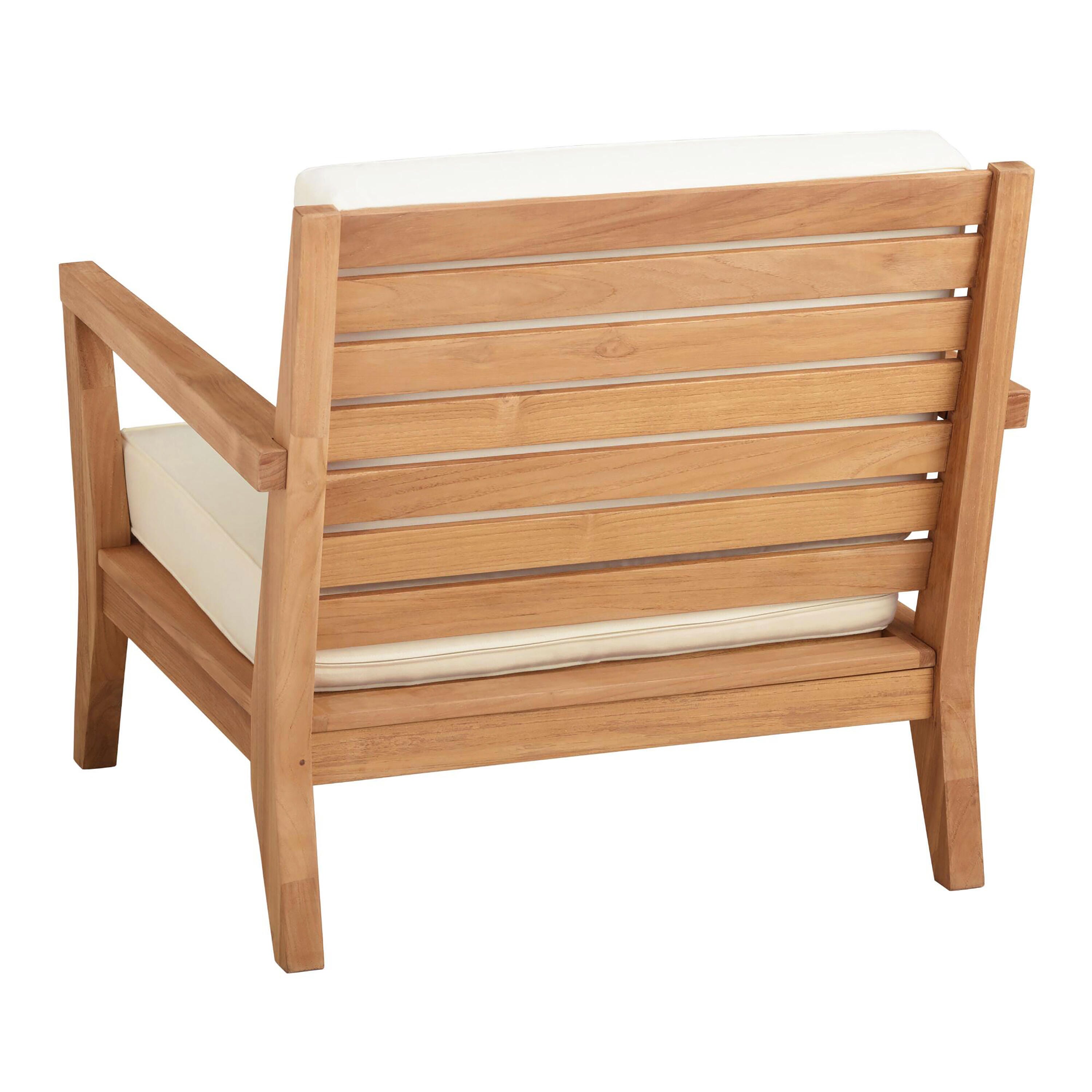 Linon Cary Outdoor Arm Chair With Cushions, , large