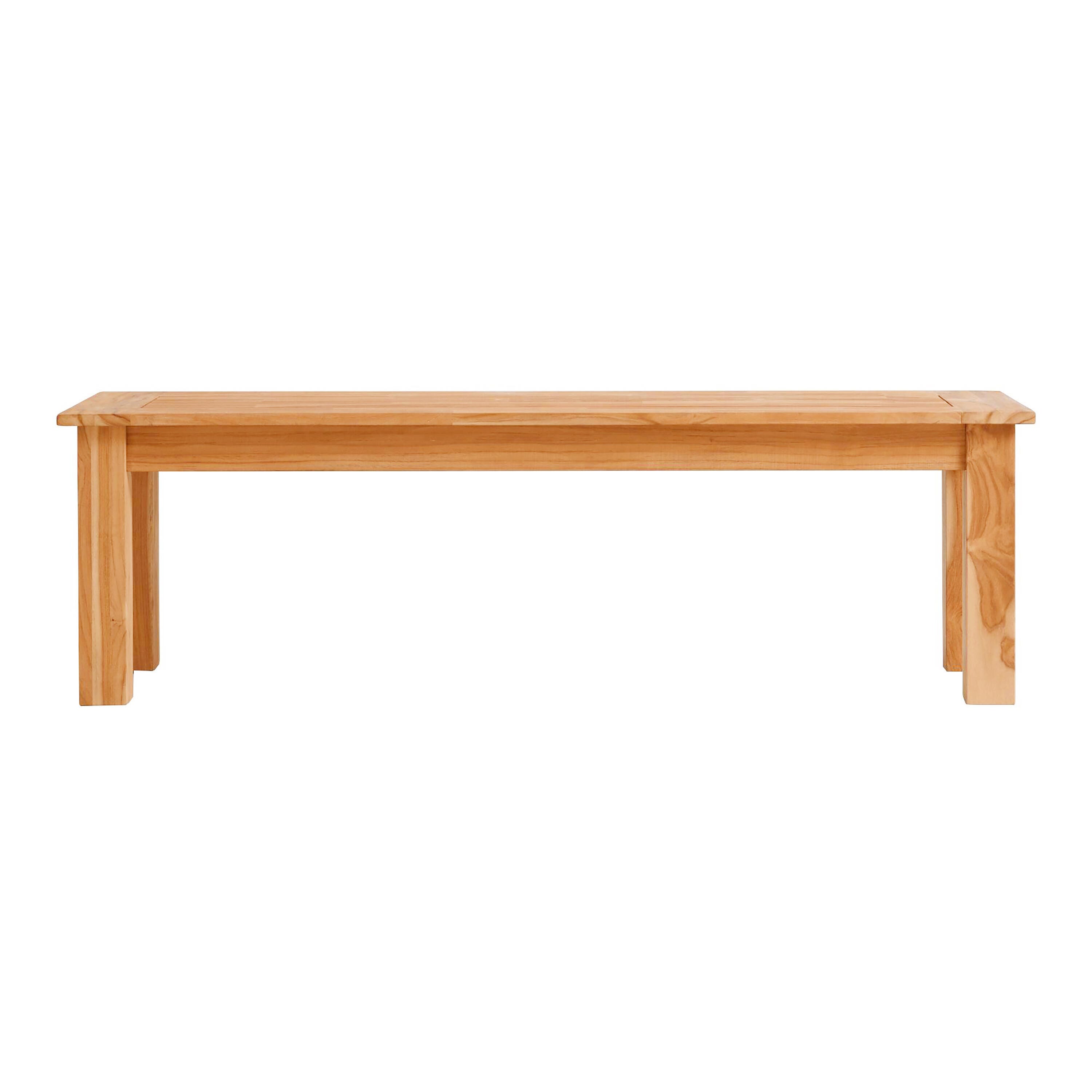 Linon Cary Outdoor Bench, , large