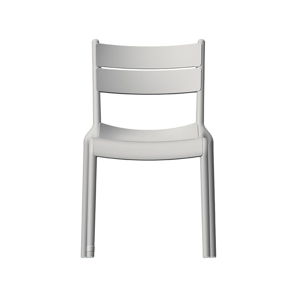 Lagoon Naples Outdoor Dining Chair (Set of 2), Cold Gray, large