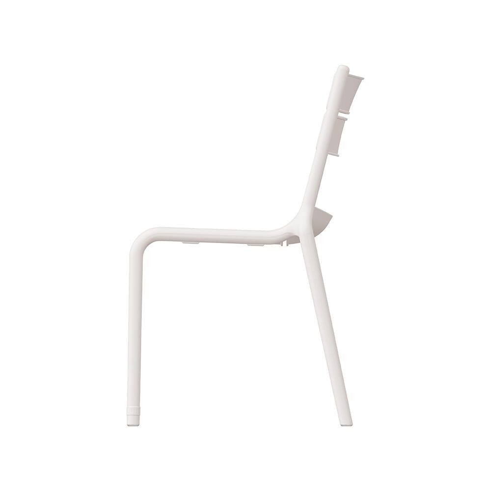 Lagoon Naples Outdoor Dining Chair (Set of 2), White, large