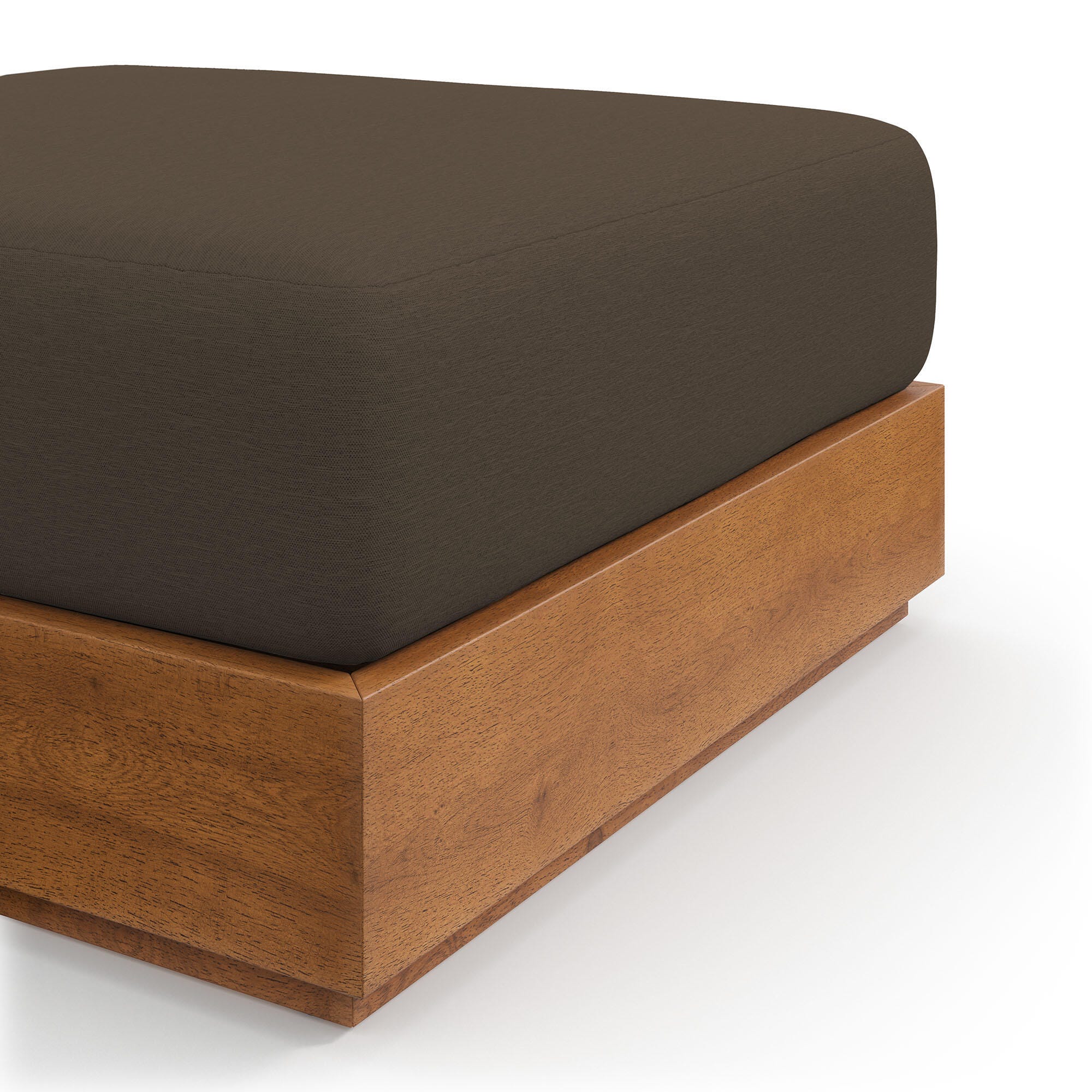 Modway Tahoe Outdoor Ottoman, , large
