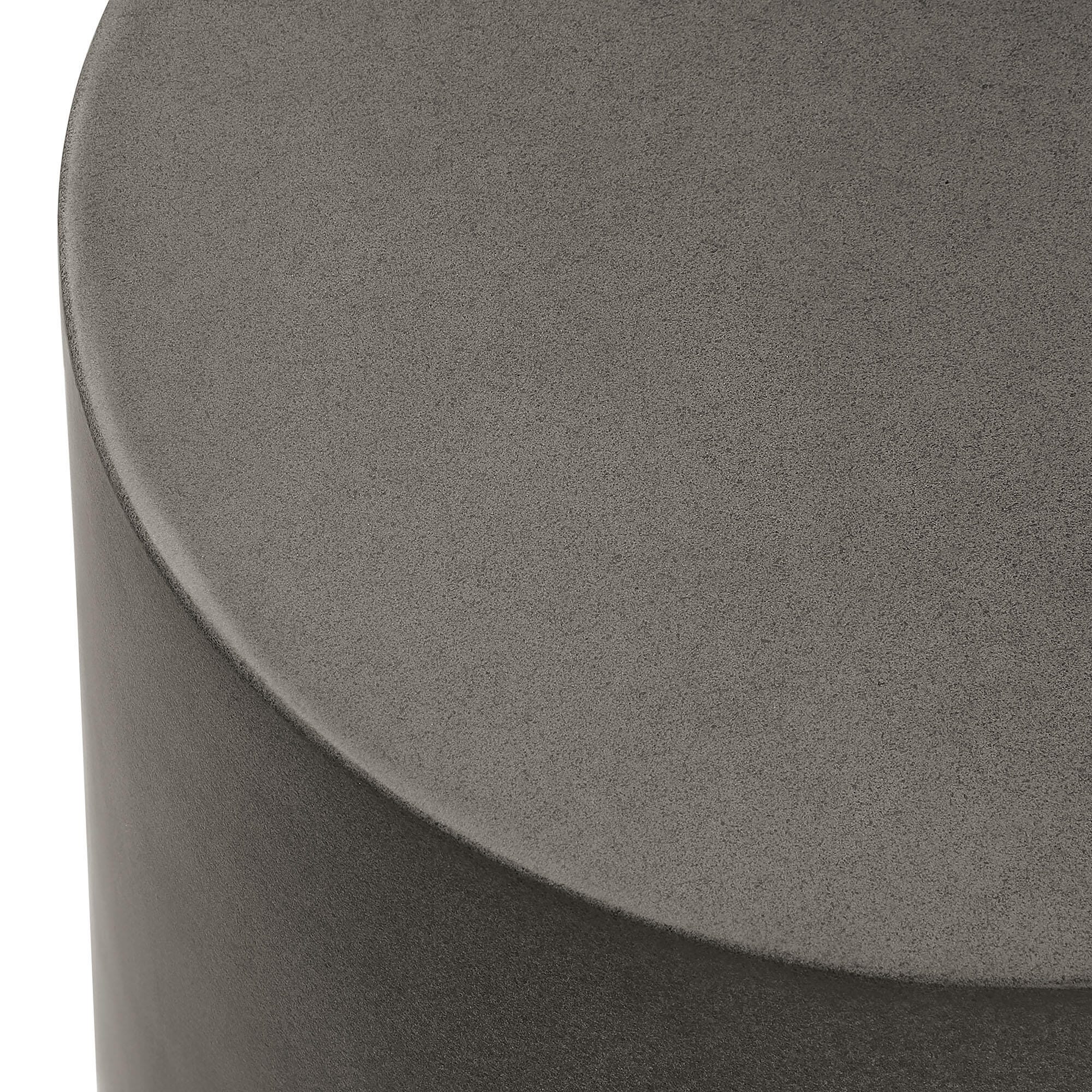Modway Brion Outdoor Stool, Gray, large