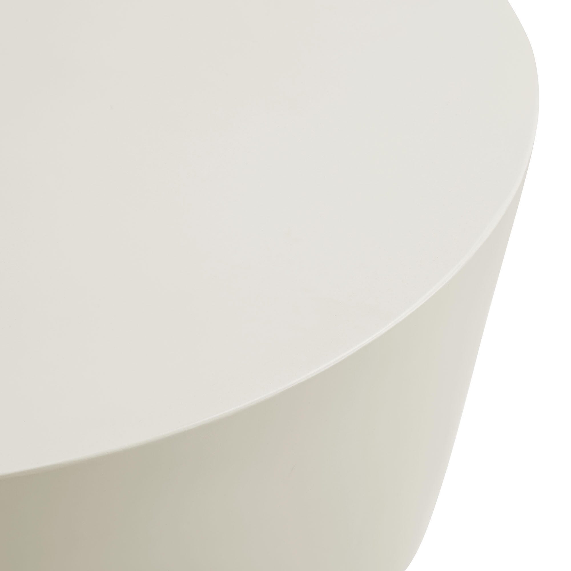 Modway Brion Outdoor Coffee Table, White, large
