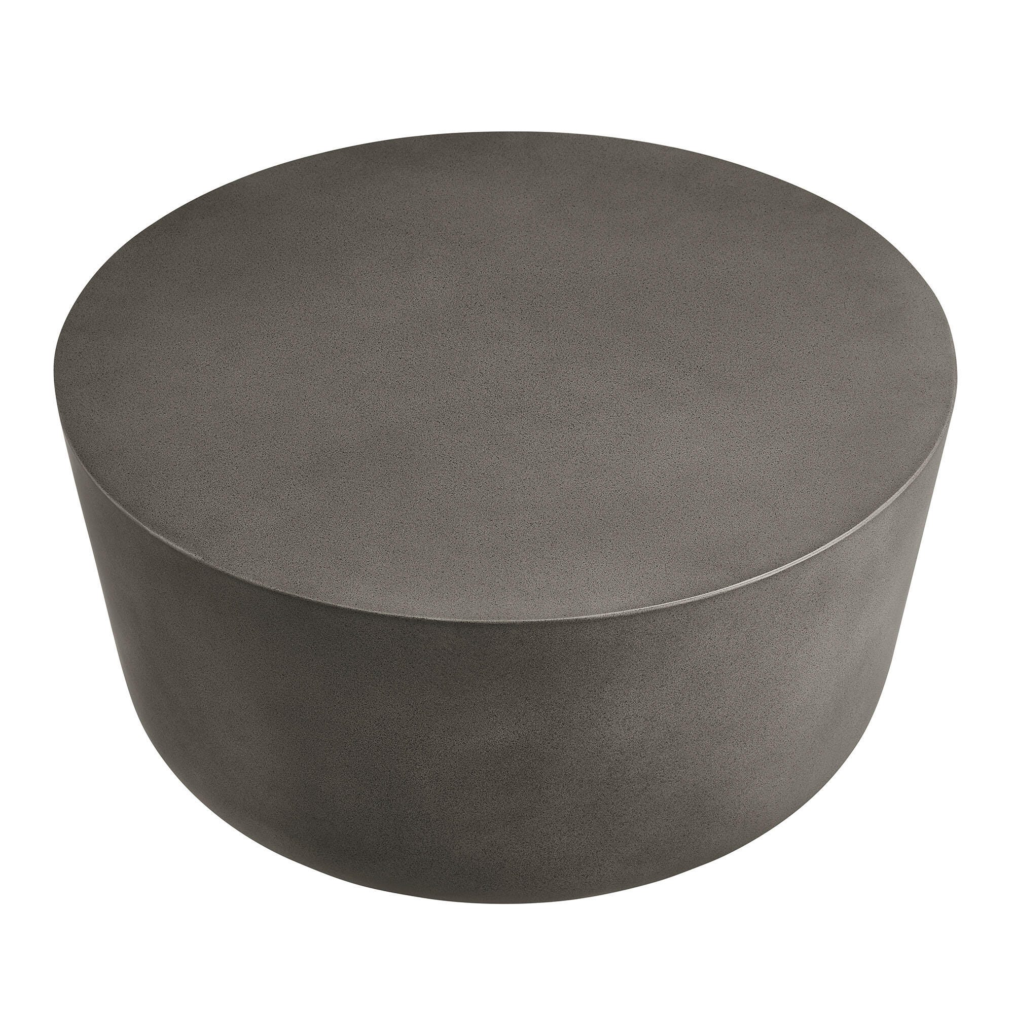 Modway Brion Outdoor Coffee Table, Gray, large