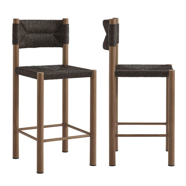 Modway Parkland Outdoor Counter Stool (Set of 2)