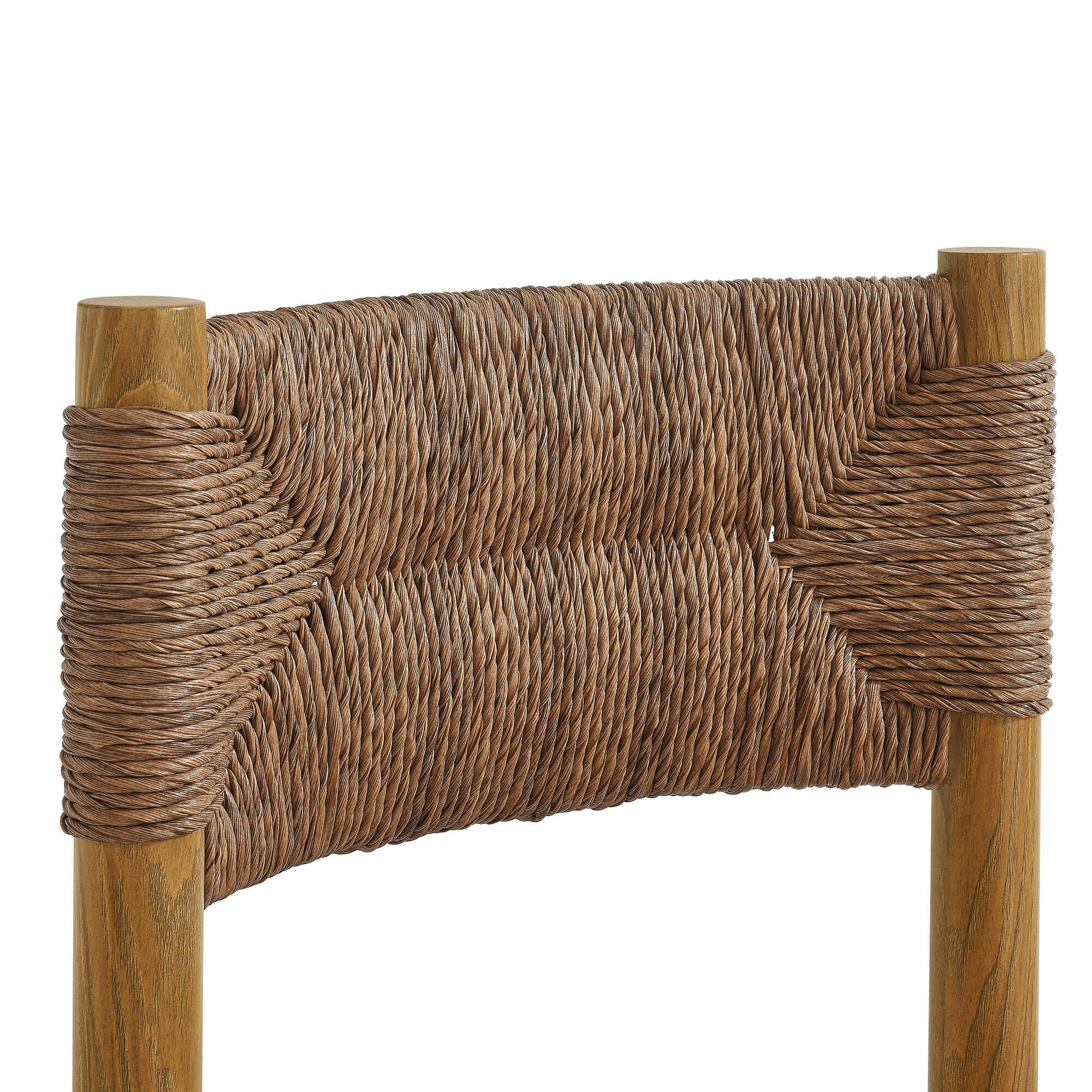 Modway Parkland Outdoor Dining Chair (Set of 2), Natural, large
