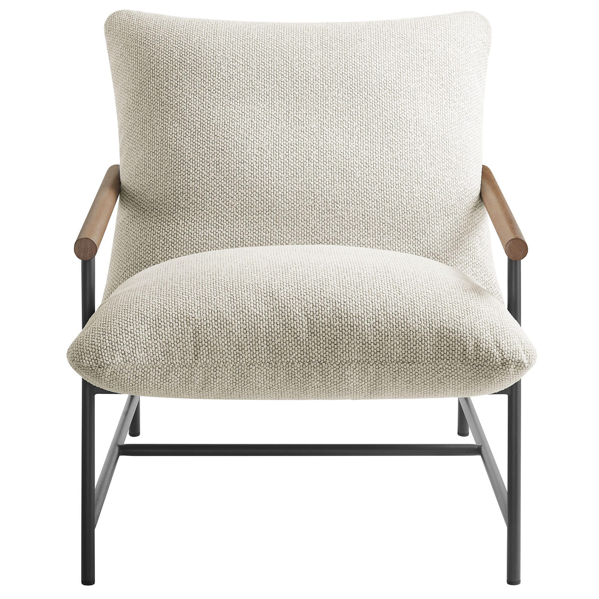 Modway Raya Outdoor Lounge Chair, Ivory, large