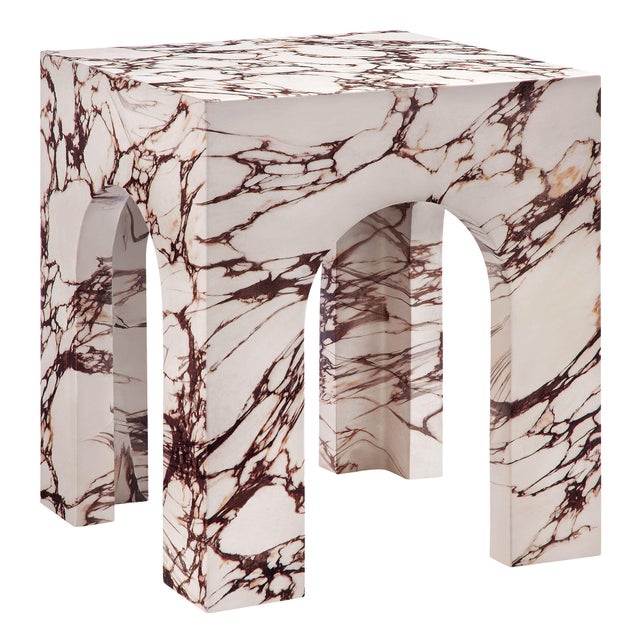 Modway Valen Outdoor Side Table, Red