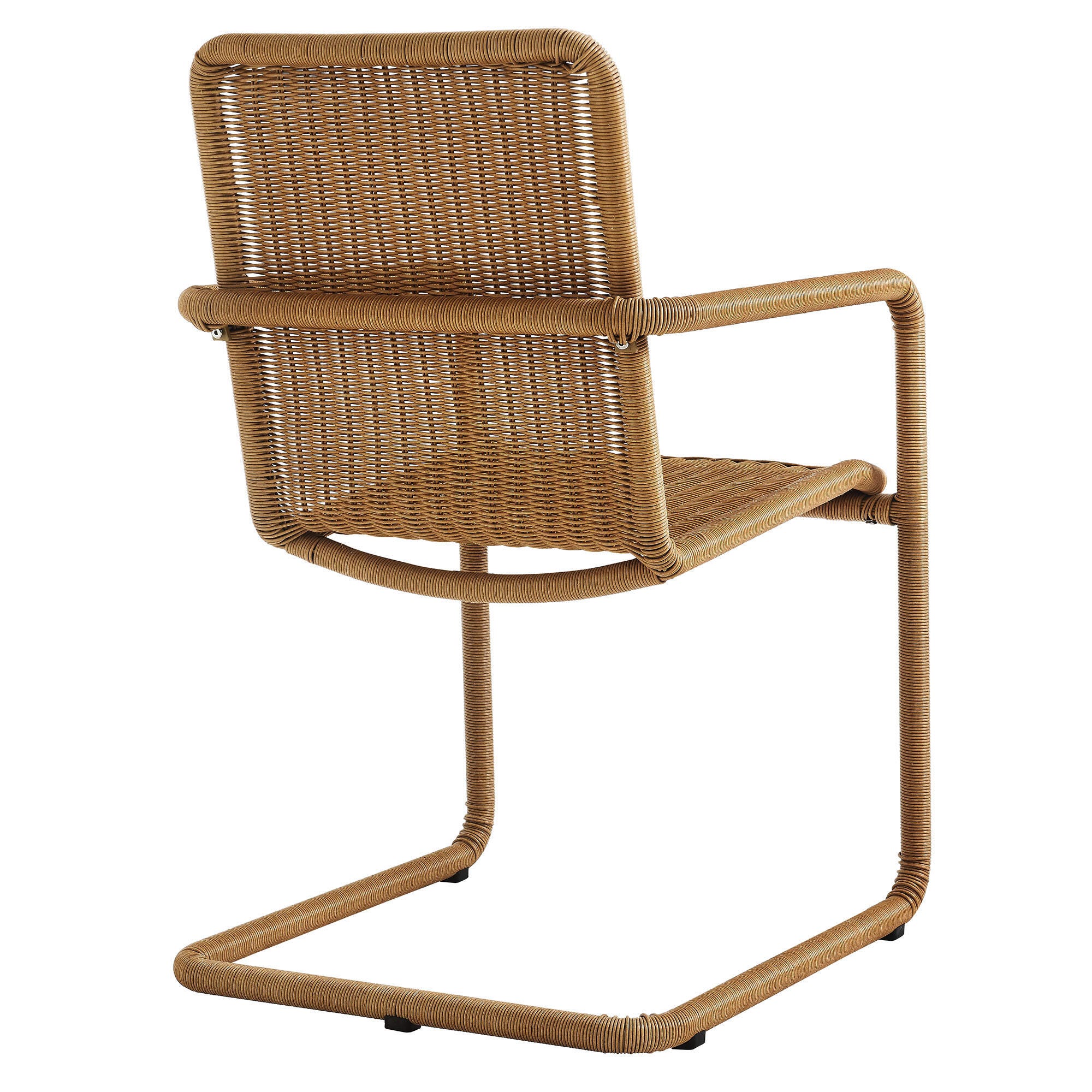 Modway Abacus Outdoor Dining Chair (Set of 2), Natural, large