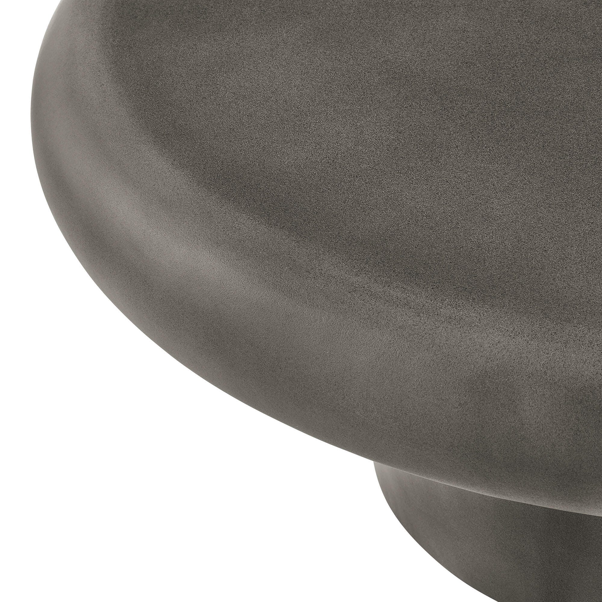 Modway Argos Outdoor Coffee Table, Gray, large