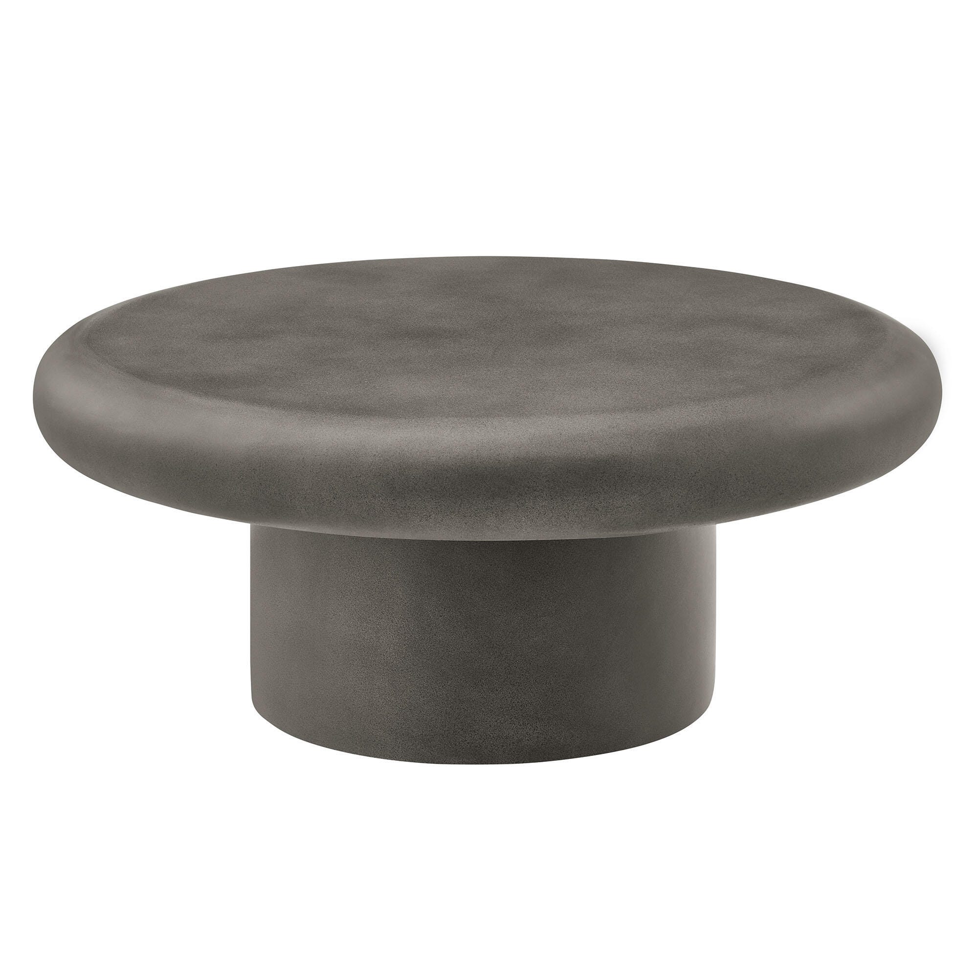 Modway Argos Outdoor Coffee Table, Gray, large