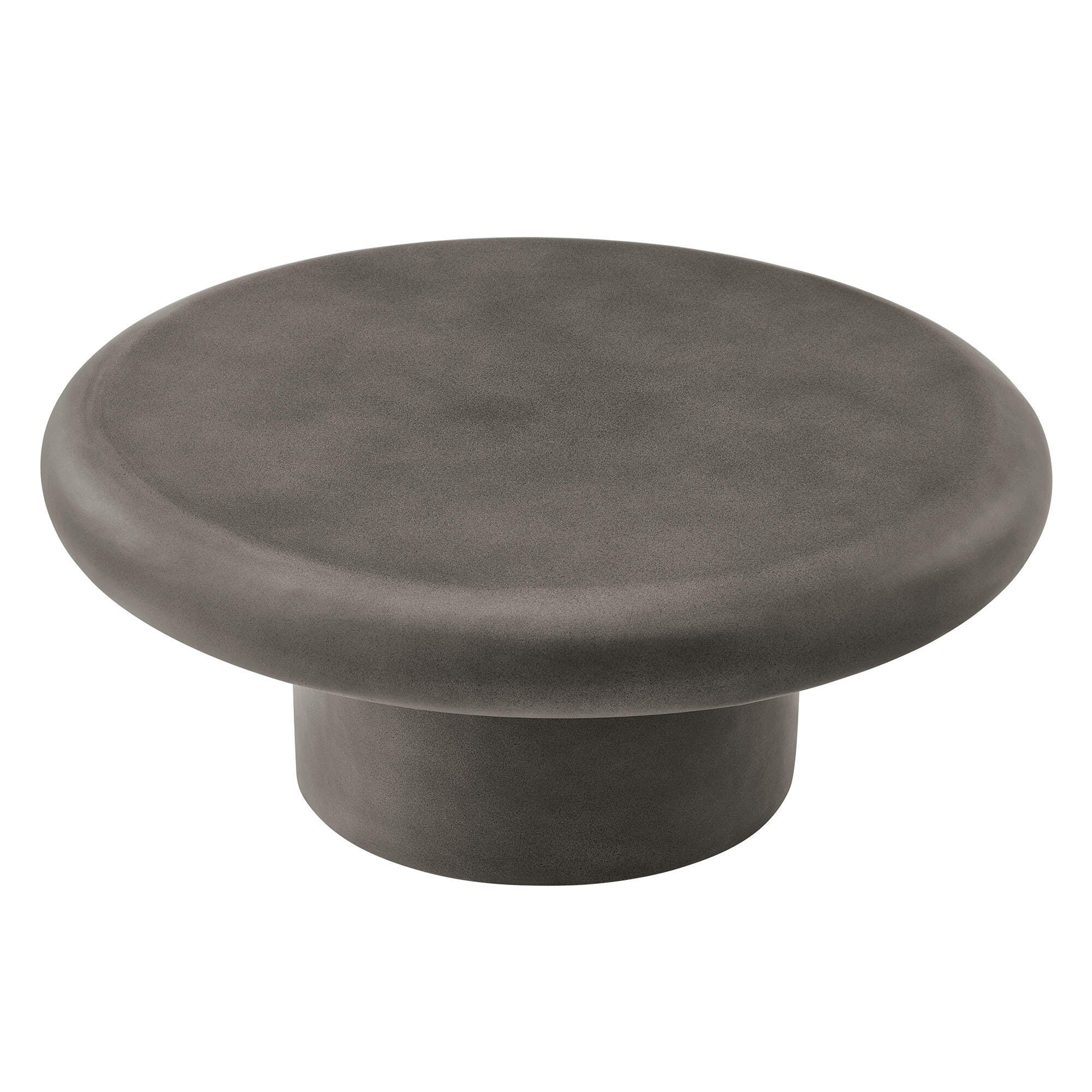Modway Argos Outdoor Coffee Table, Gray, large