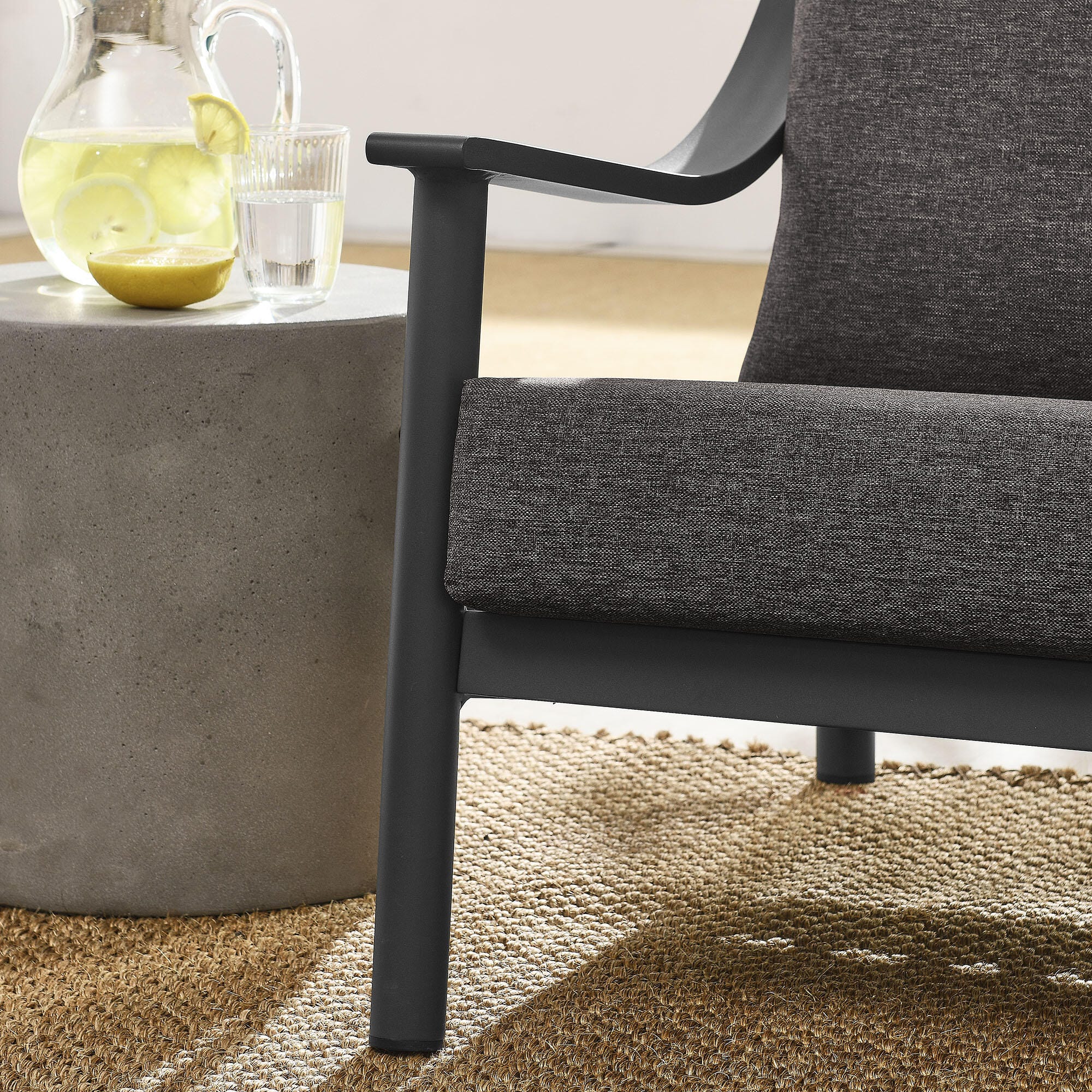 Modway Terrace Outdoor Lounge Chair, , large