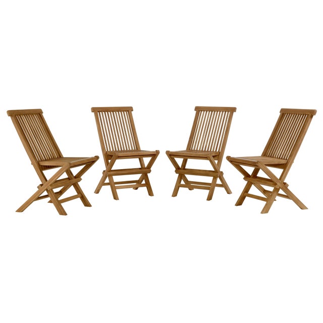 Modway Vienna Outdoor Folding Dining Chair (Set of 4)