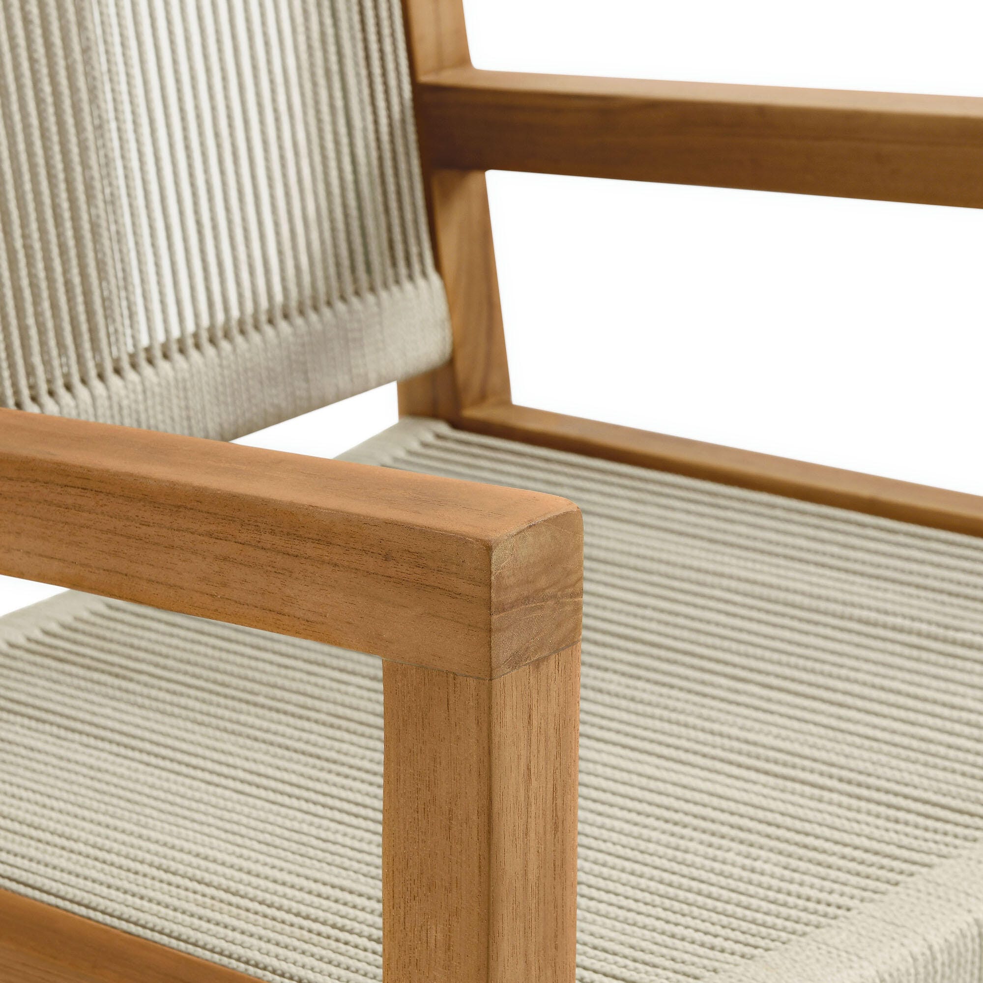 Modway Vienna Outdoor Rope Dining Armchair (Set of 2), , large