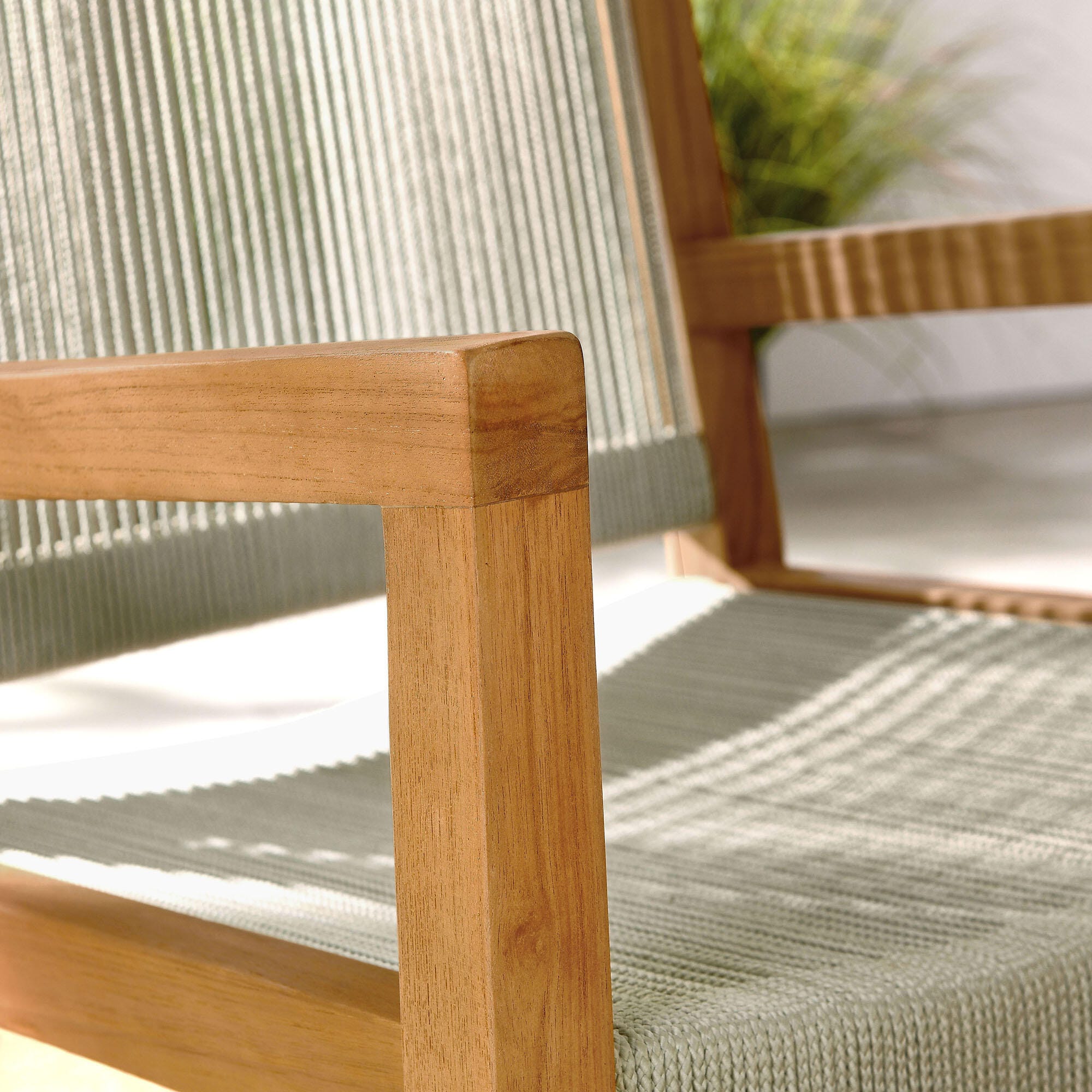 Modway Vienna Outdoor Rope Dining Armchair (Set of 2), , large