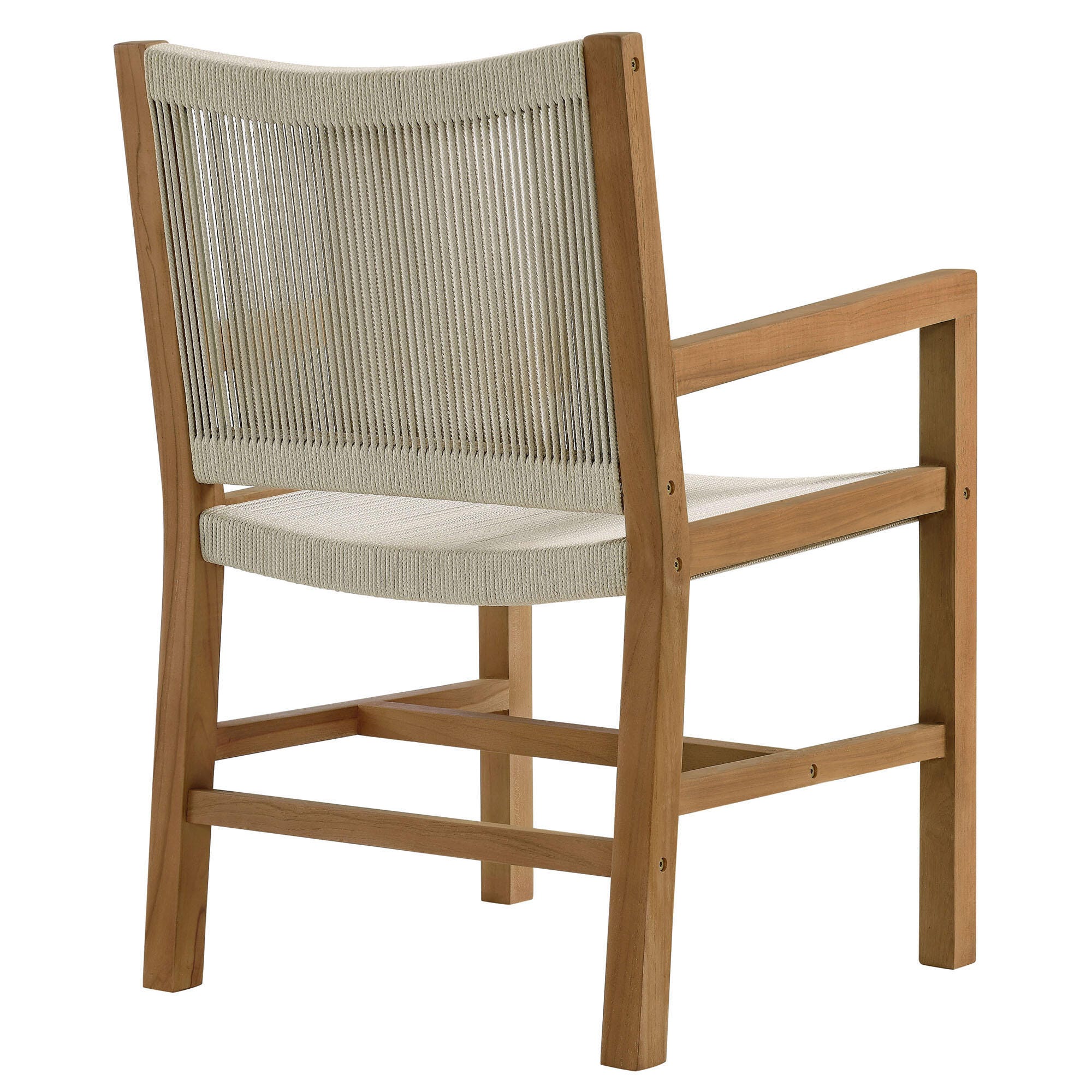 Modway Vienna Outdoor Rope Dining Armchair (Set of 2), , large