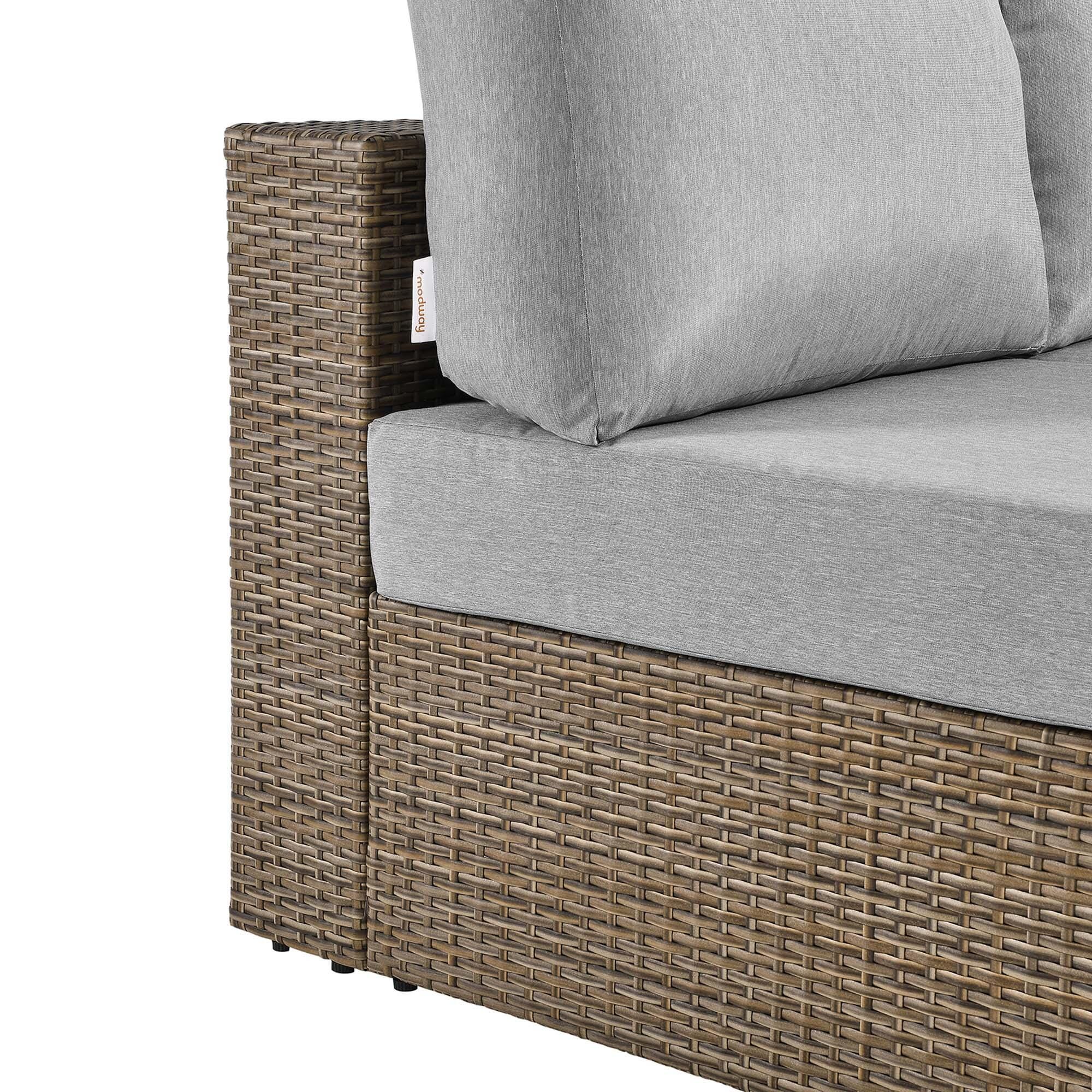 Modway Convene Outdoor Loveseat, , large