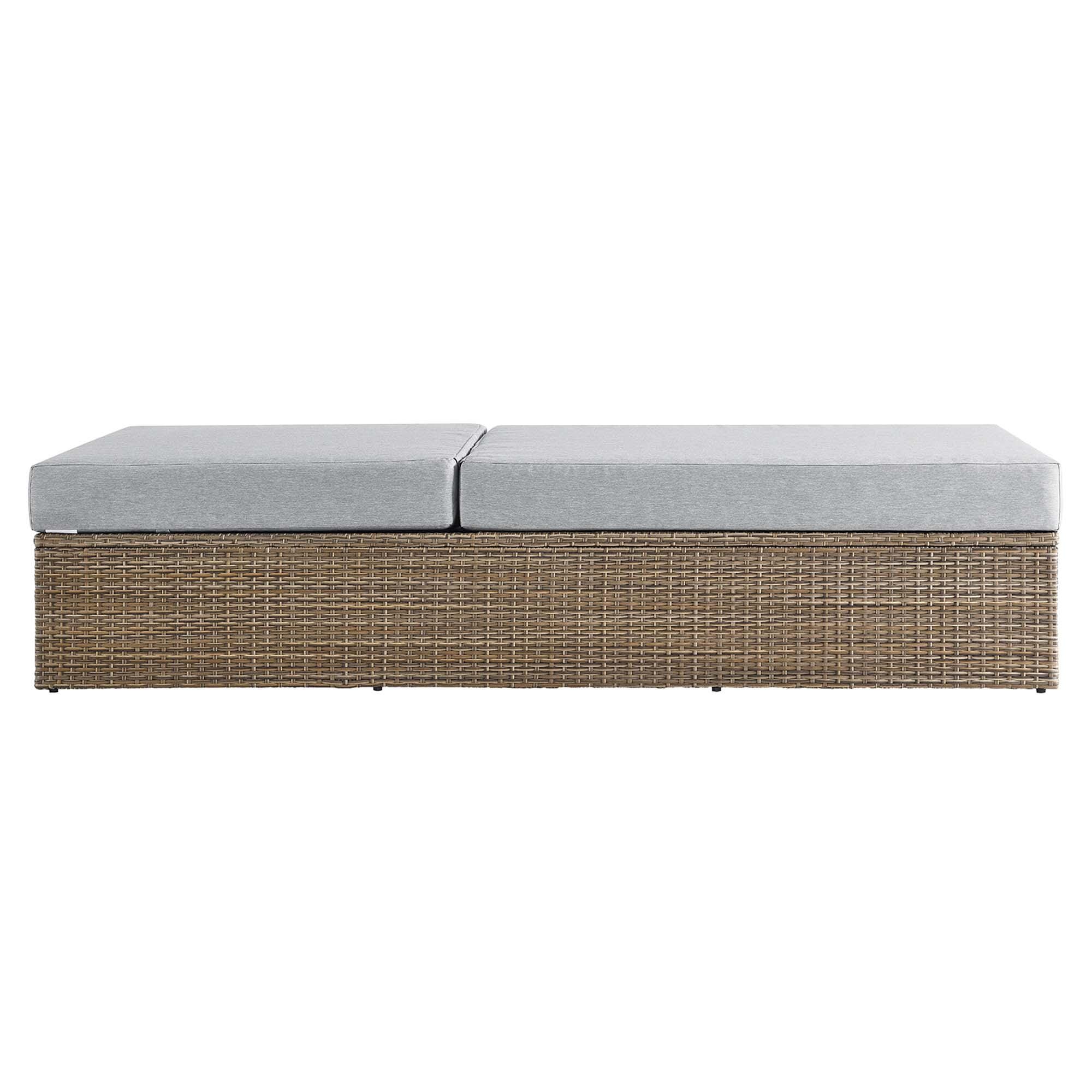 Modway Convene Outdoor Chaise Lounge, , large