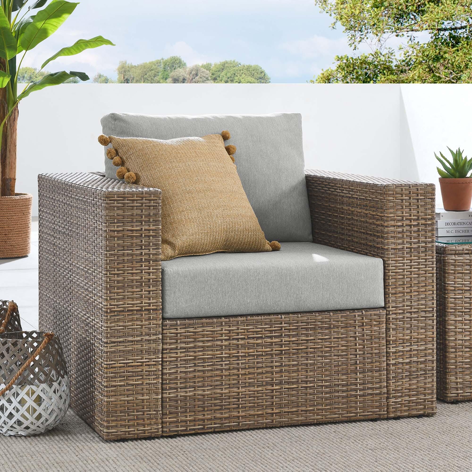 Modway Convene Outdoor Armchair, , rollover