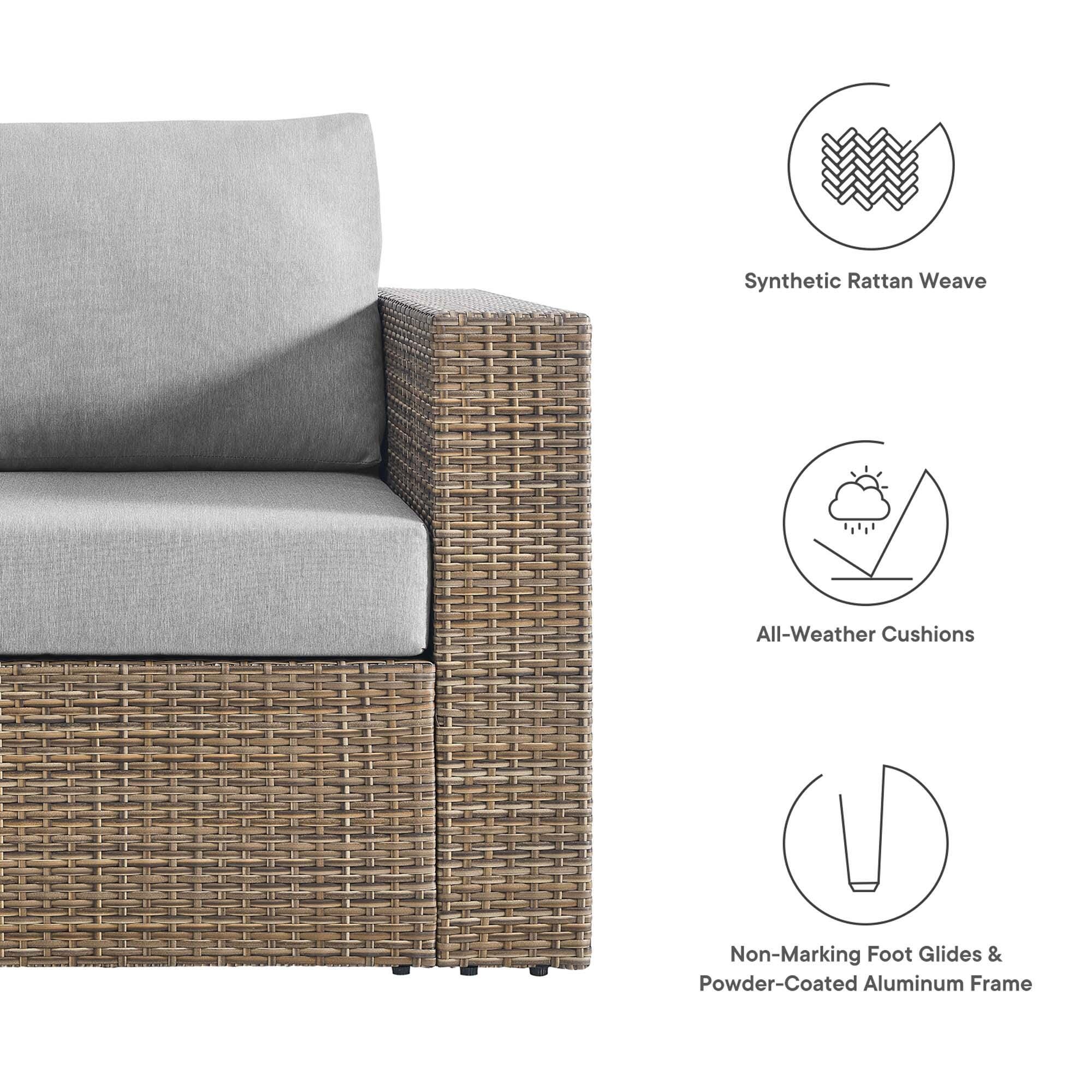 Modway Convene Outdoor Armchair, , large