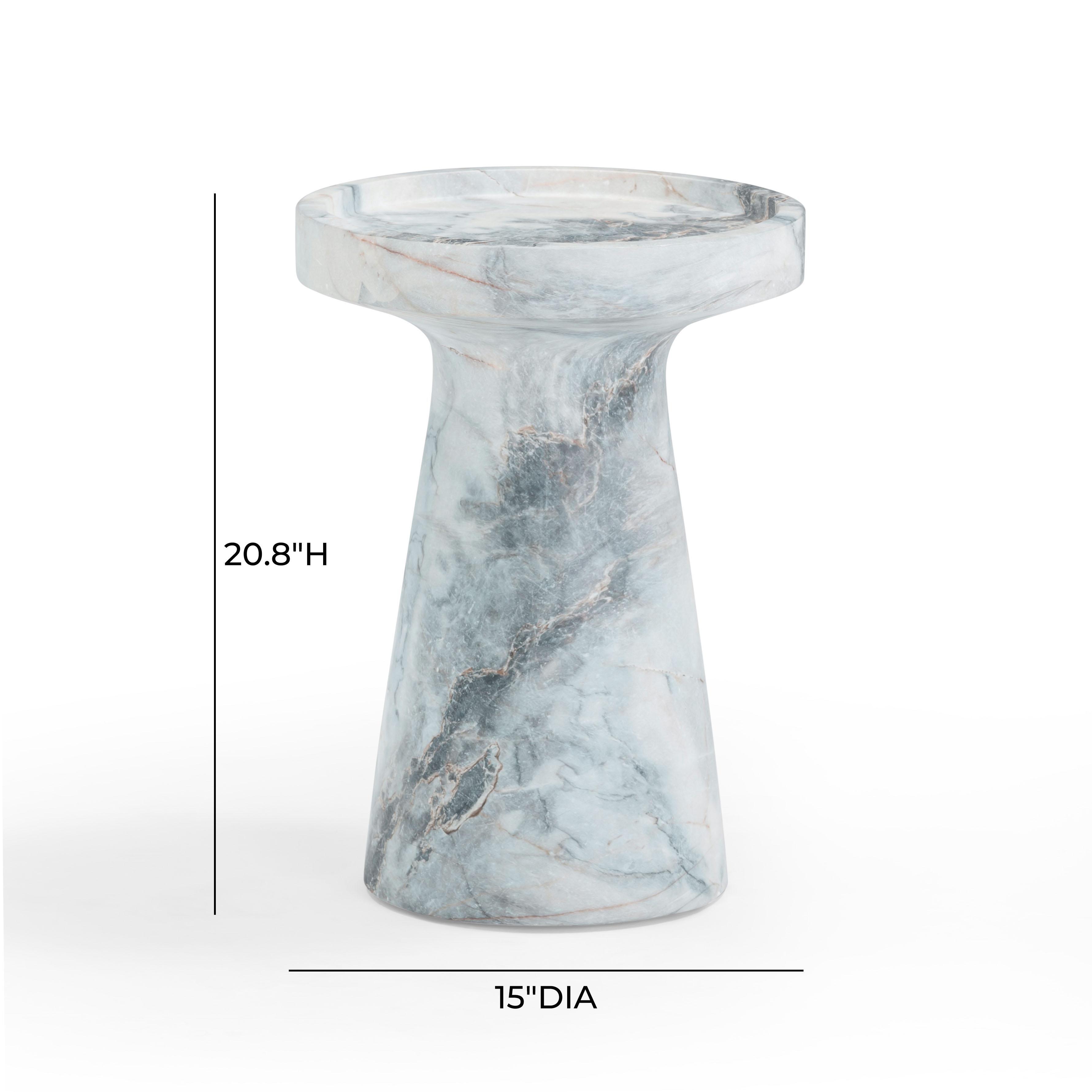 TOV Furniture Zara Outdoor Side Table, , large