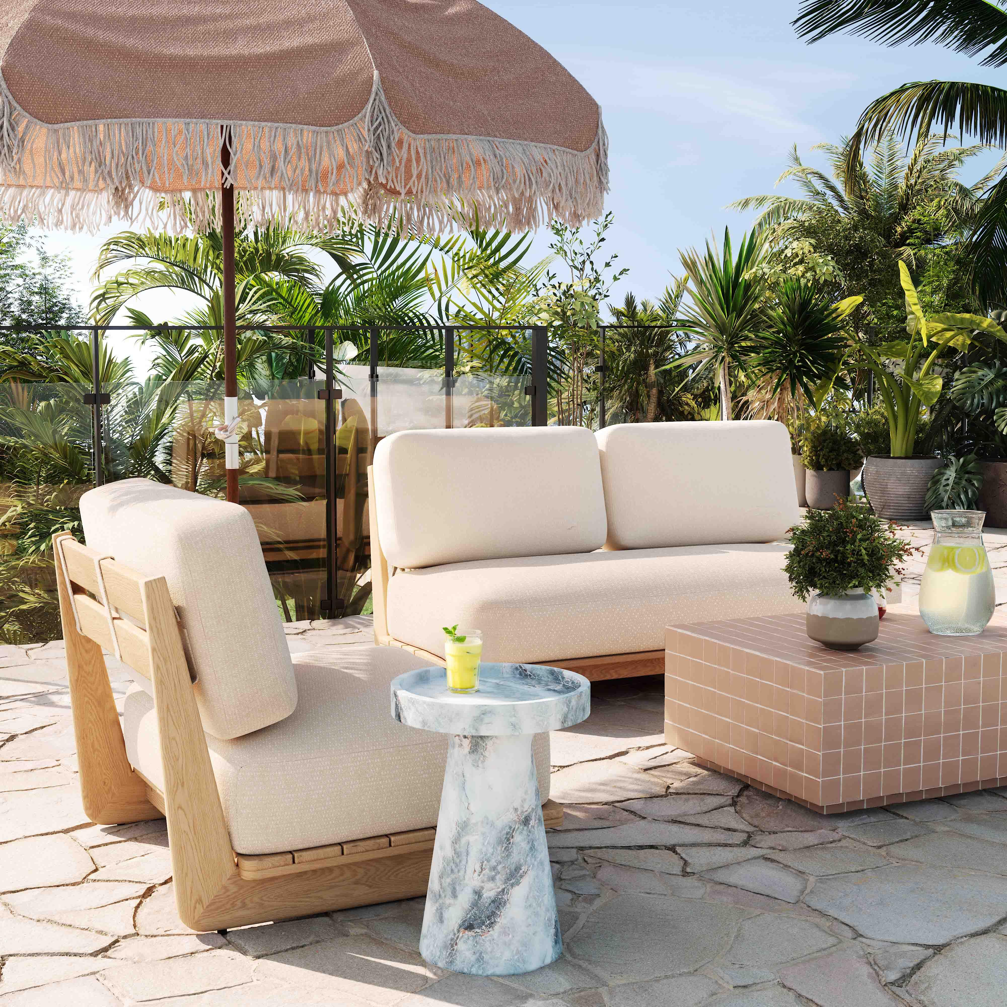 TOV Furniture Reavan Outdoor Lounge Sofa, , rollover