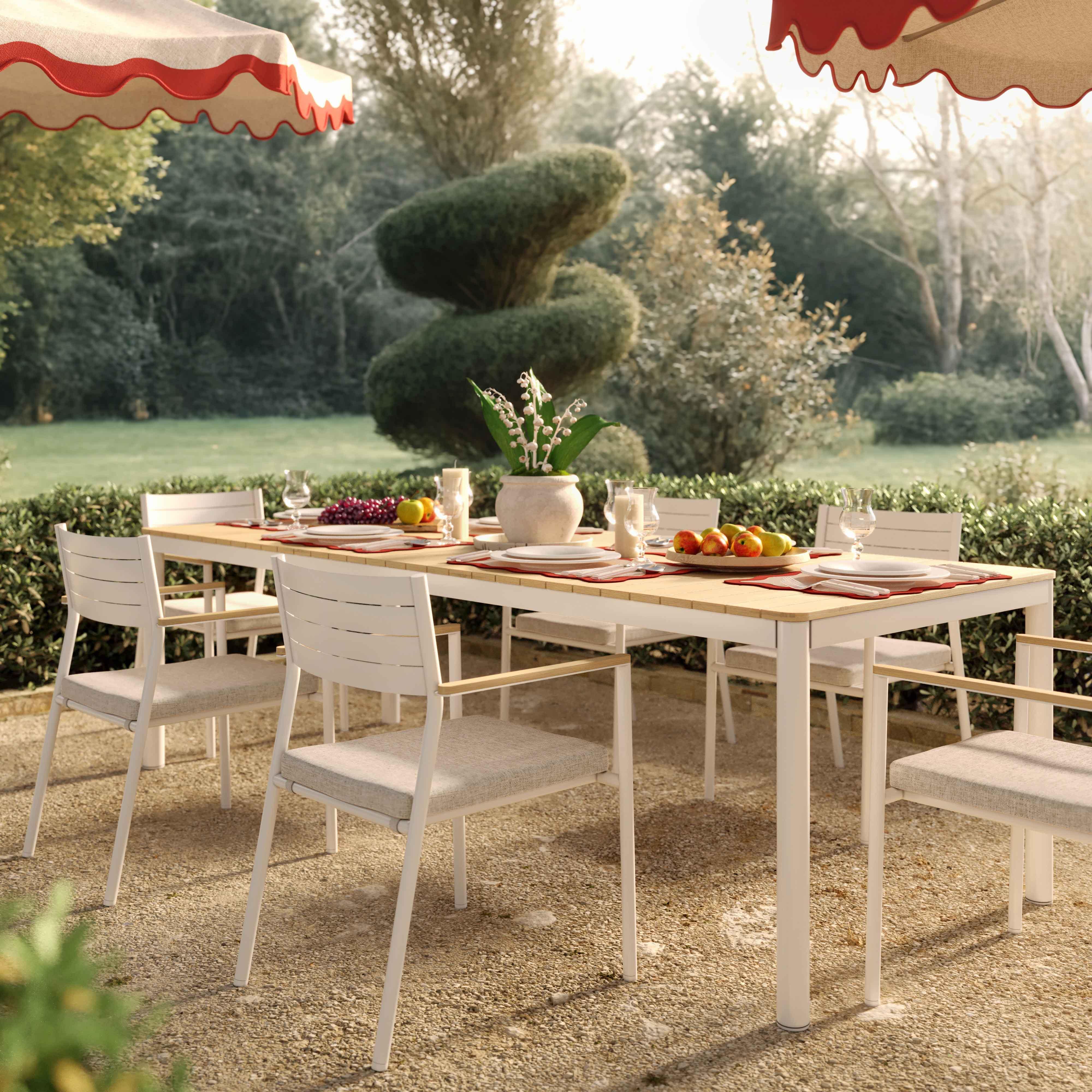 TOV Furniture Sardinia Outdoor Dining Table, , rollover