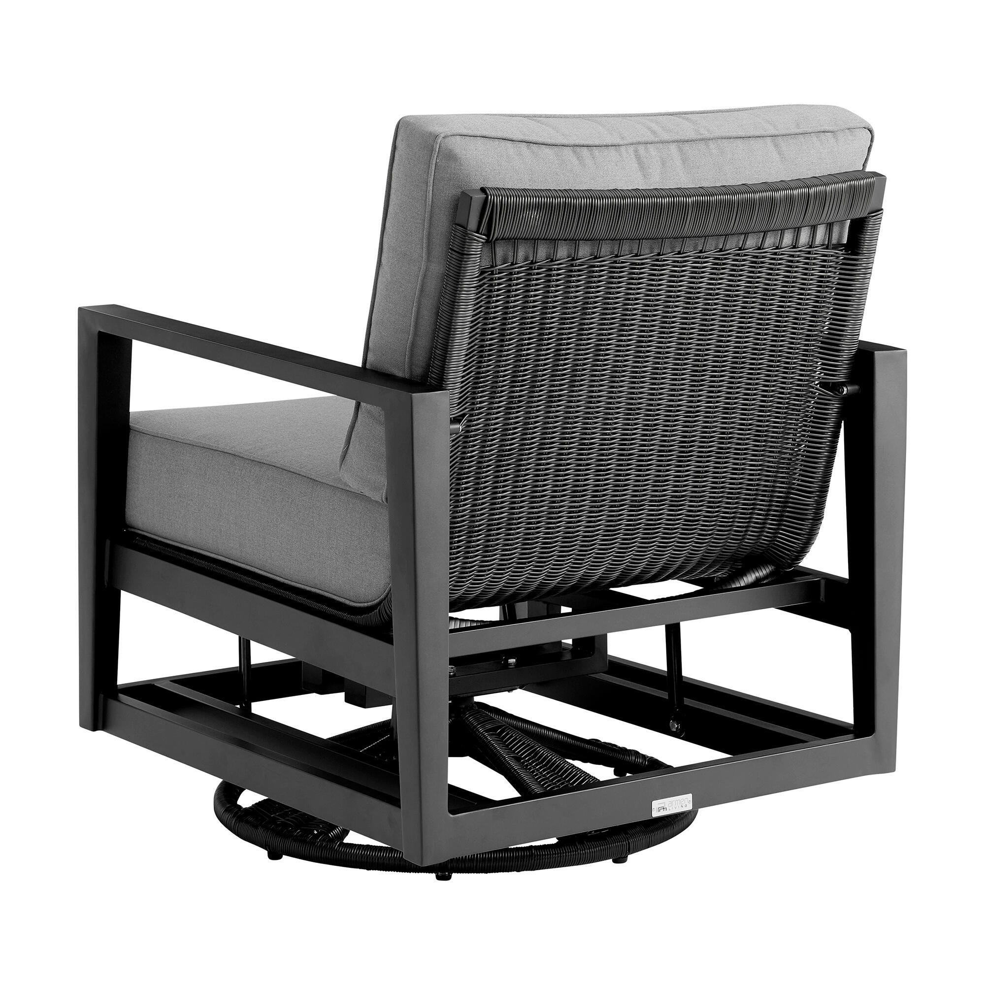 Cayman Outdoor Swivel Chair, , large