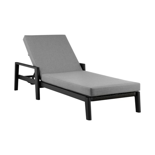 Armen Living Cayman Outdoor Chaise Lounge Chair