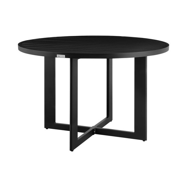 Armen Living Cayman Outdoor Round Dining Table