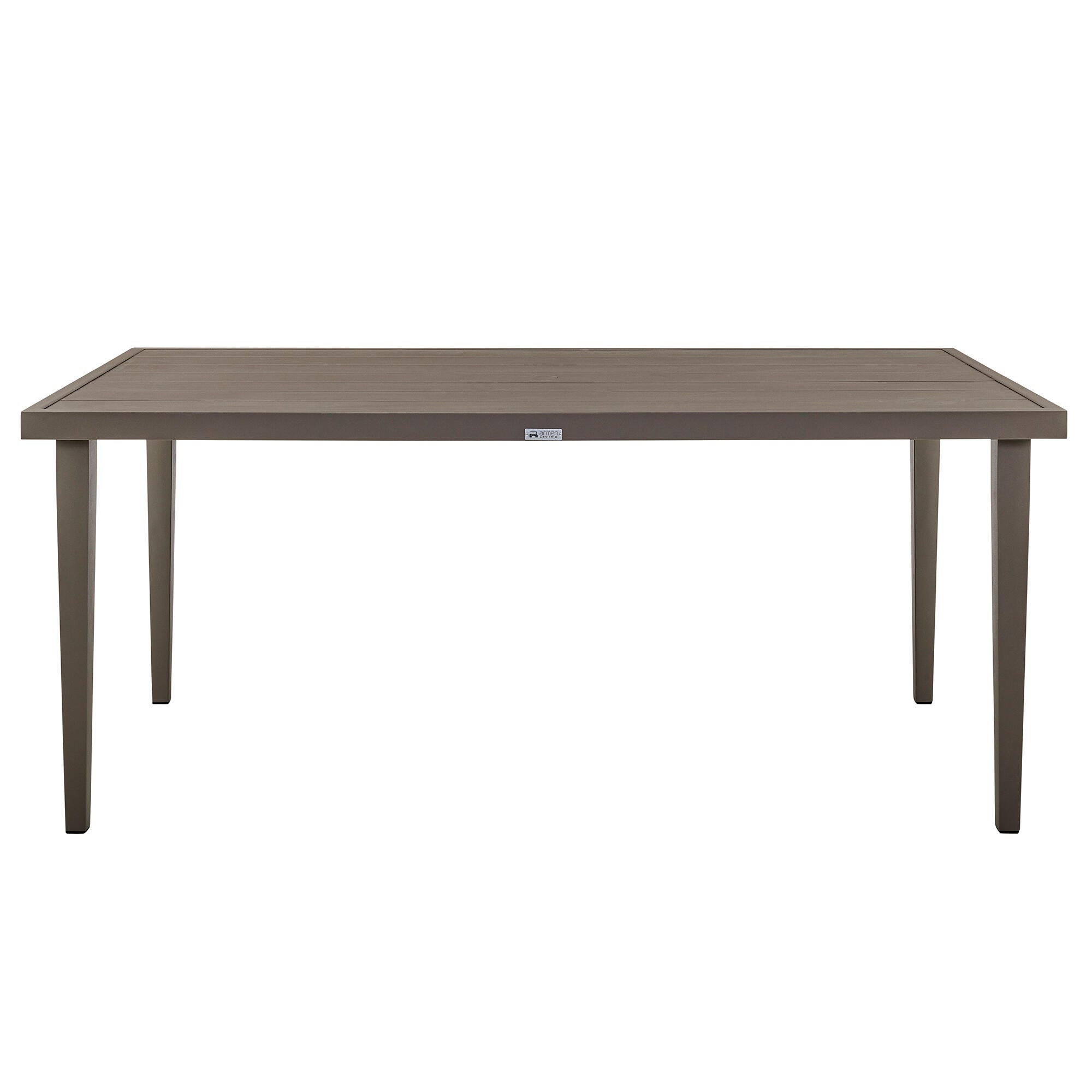 Armen Living Grenada Outdoor Dining Table, , large