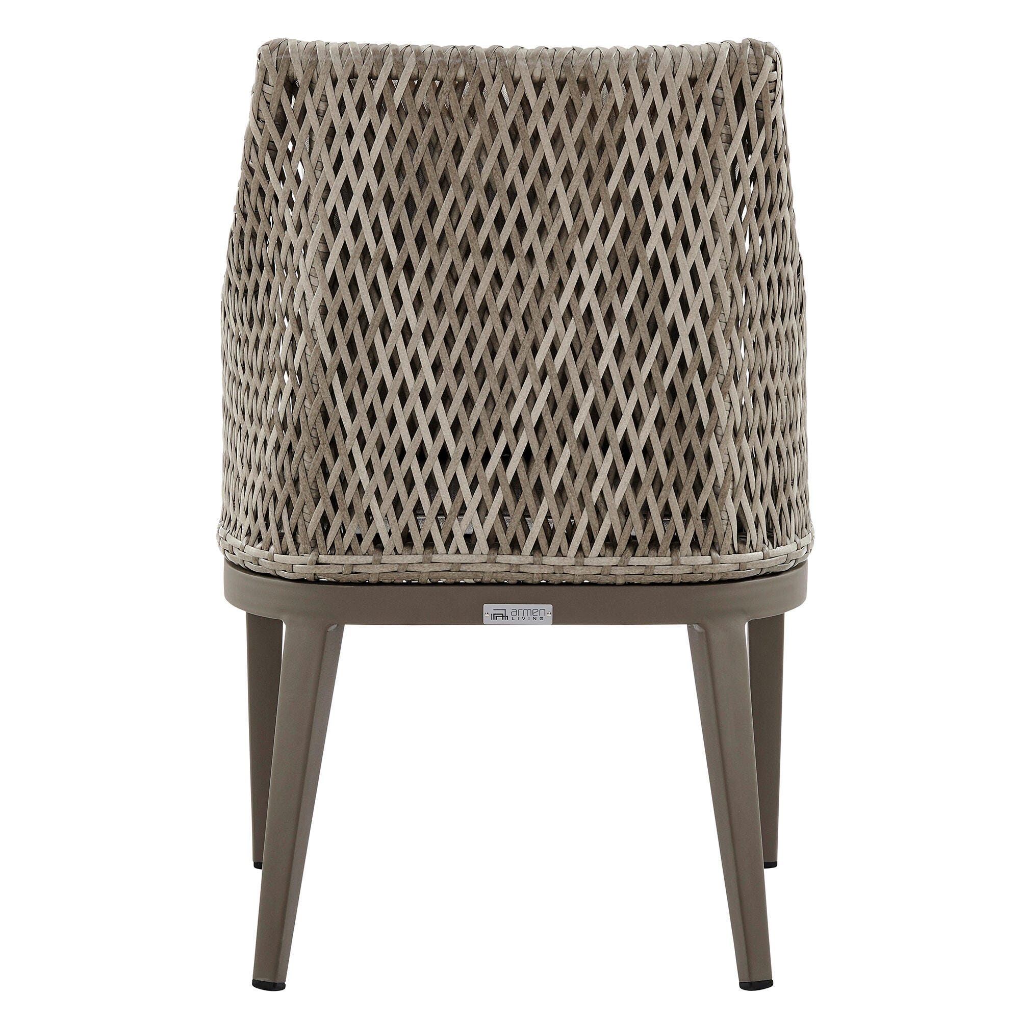 Armen Living Grenada Outdoor Dining Chair (Set of 2), , large