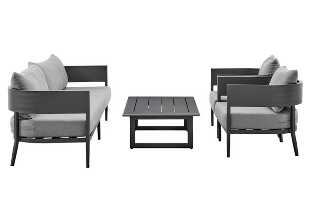 Armen Living Menorca Outdoor Coffee Table